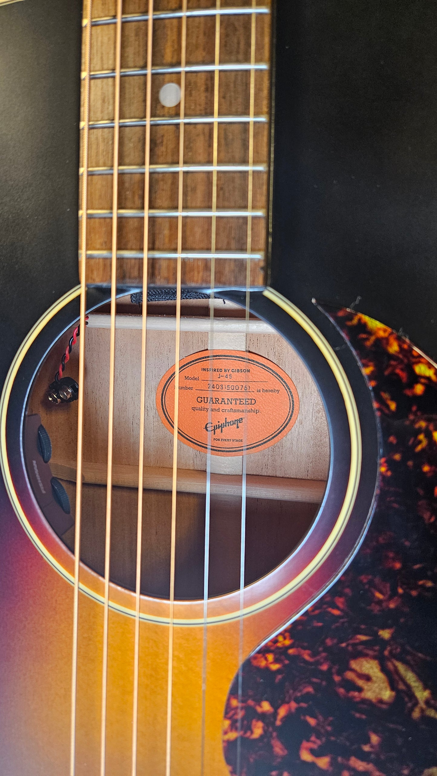 Epiphone Dr. Epiphone J-45 With Premium Gig Bag (A)