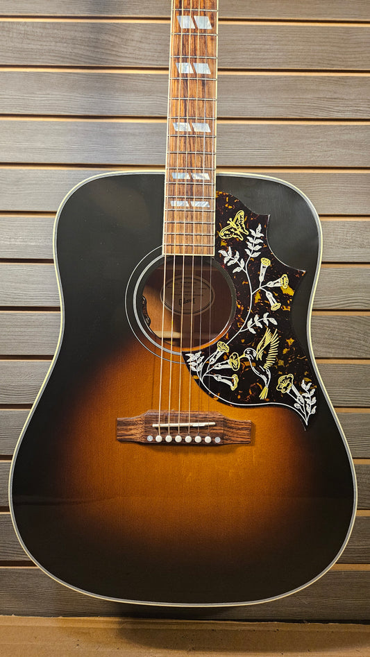 Gibson Hummingbird Standard Vintage Sunburst Acoustic Electric Guitar With Hard Case