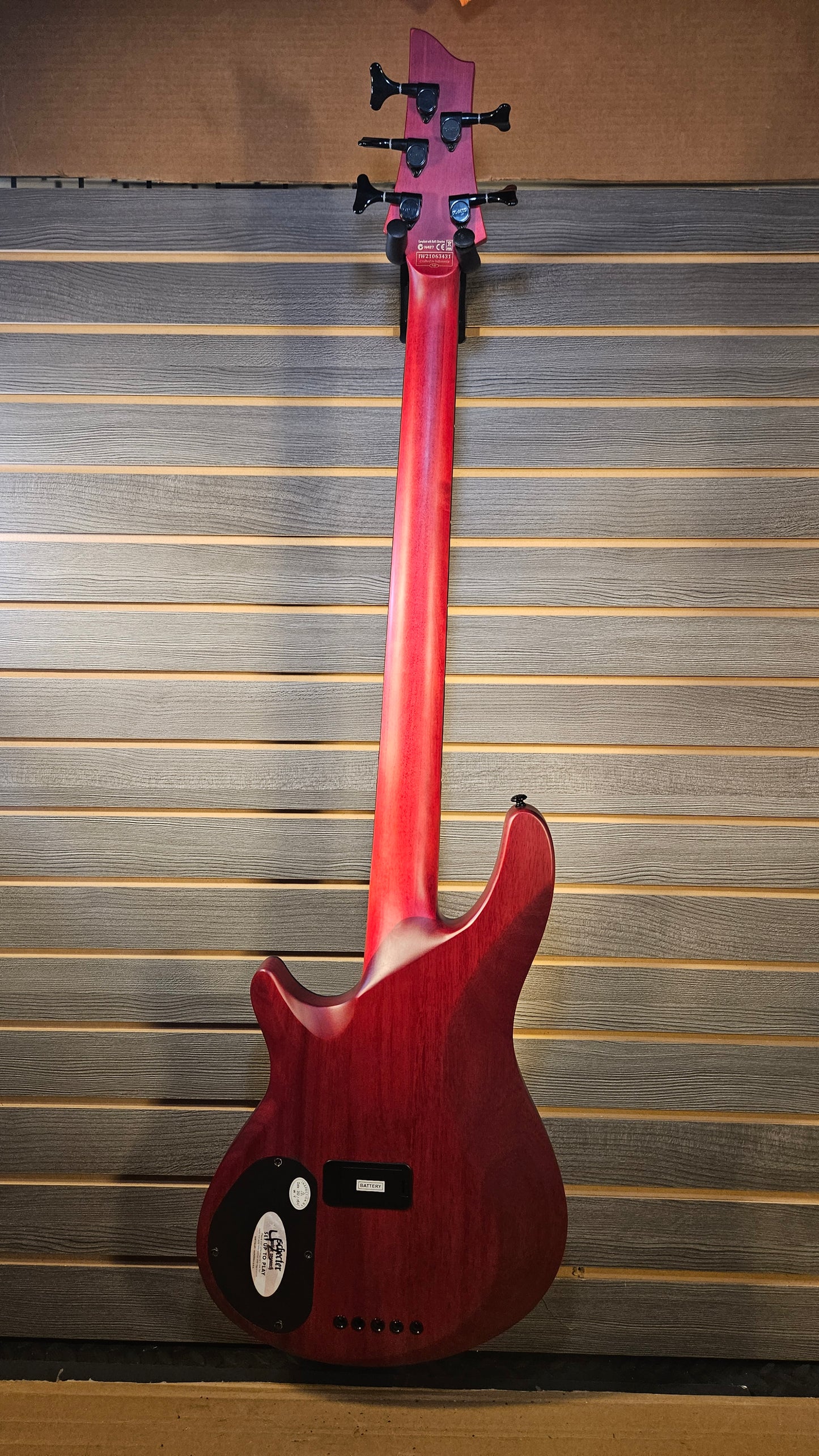 Used Schecter C-5 GT Bass Diamond Series 5 String