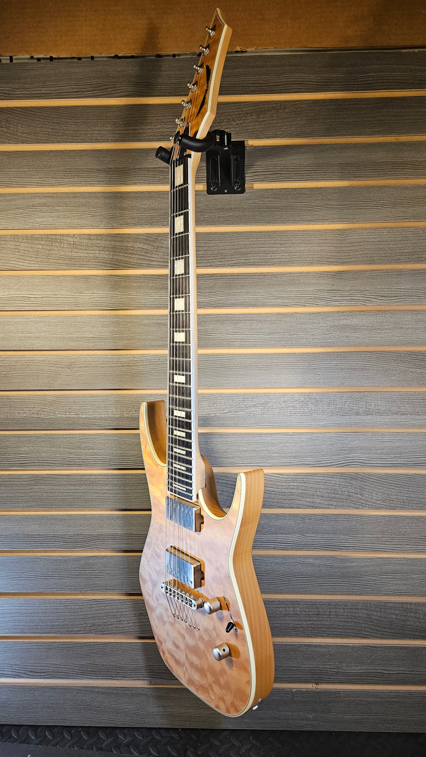 Used Dean Exile QM SN 7 String Electric Guitar
