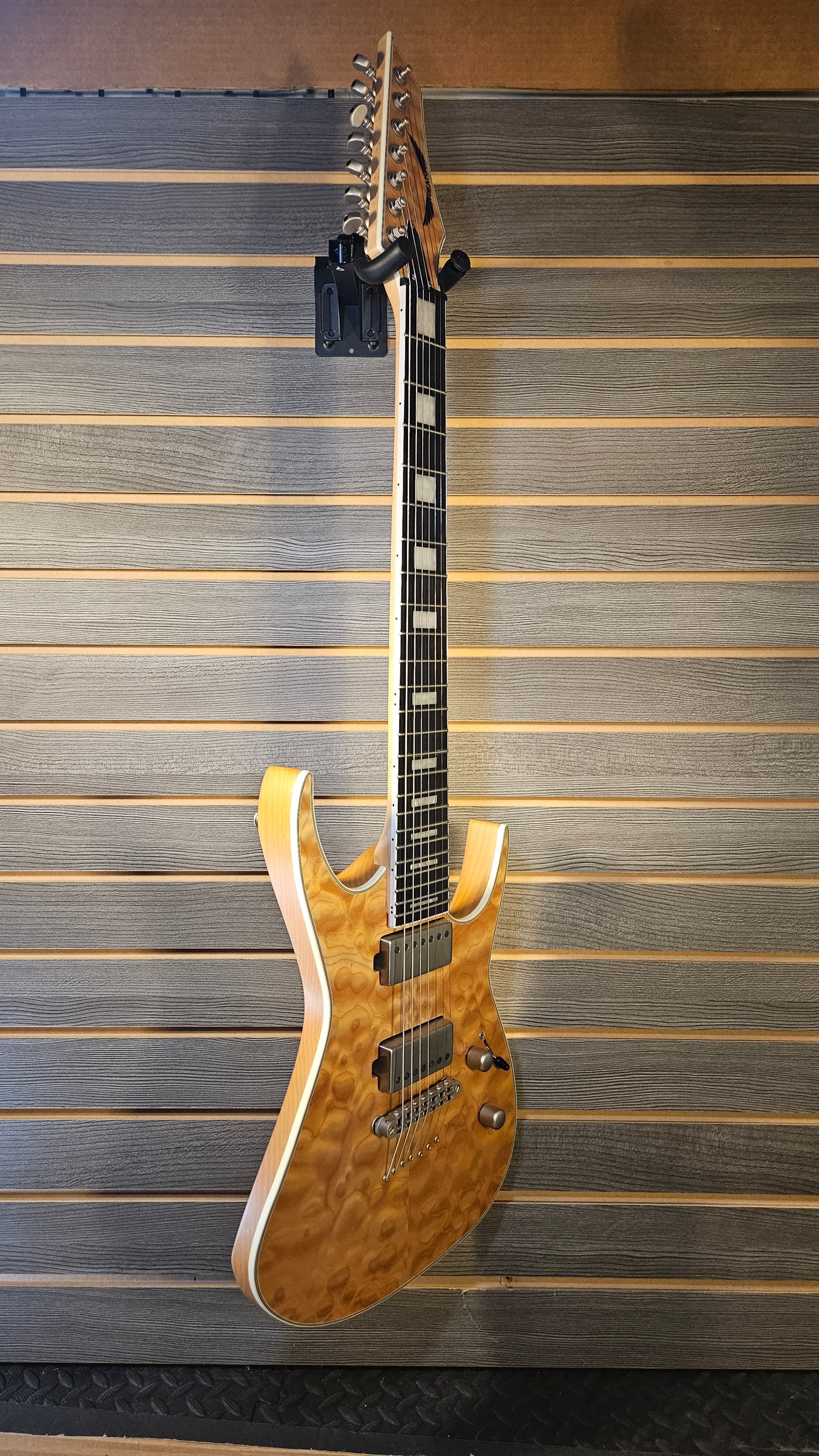 Used Dean Exile QM SN 7 String Electric Guitar