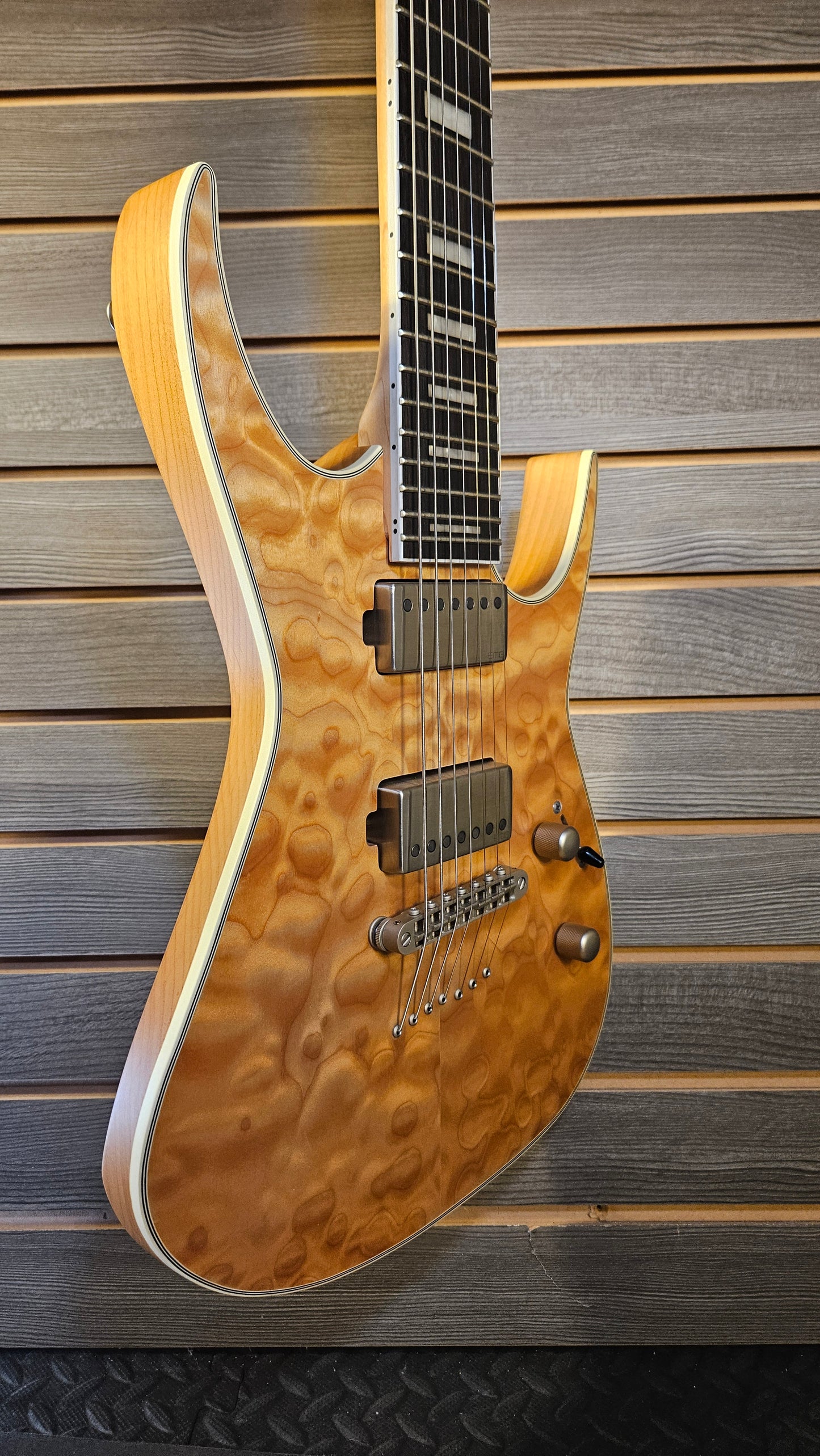 Used Dean Exile QM SN 7 String Electric Guitar