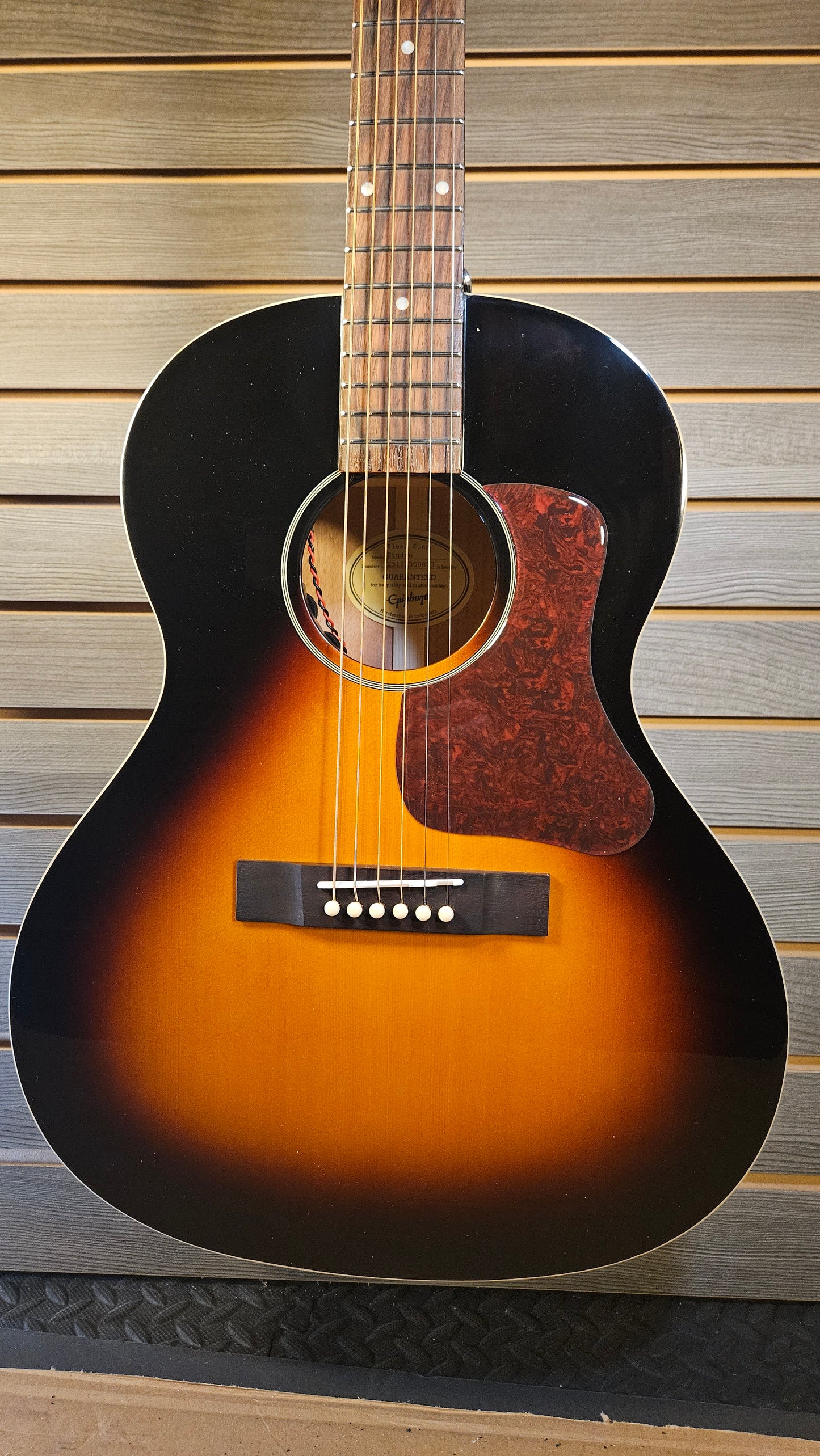 Epiphone Blues King Studio Acoustic Guitar With Gig Bag