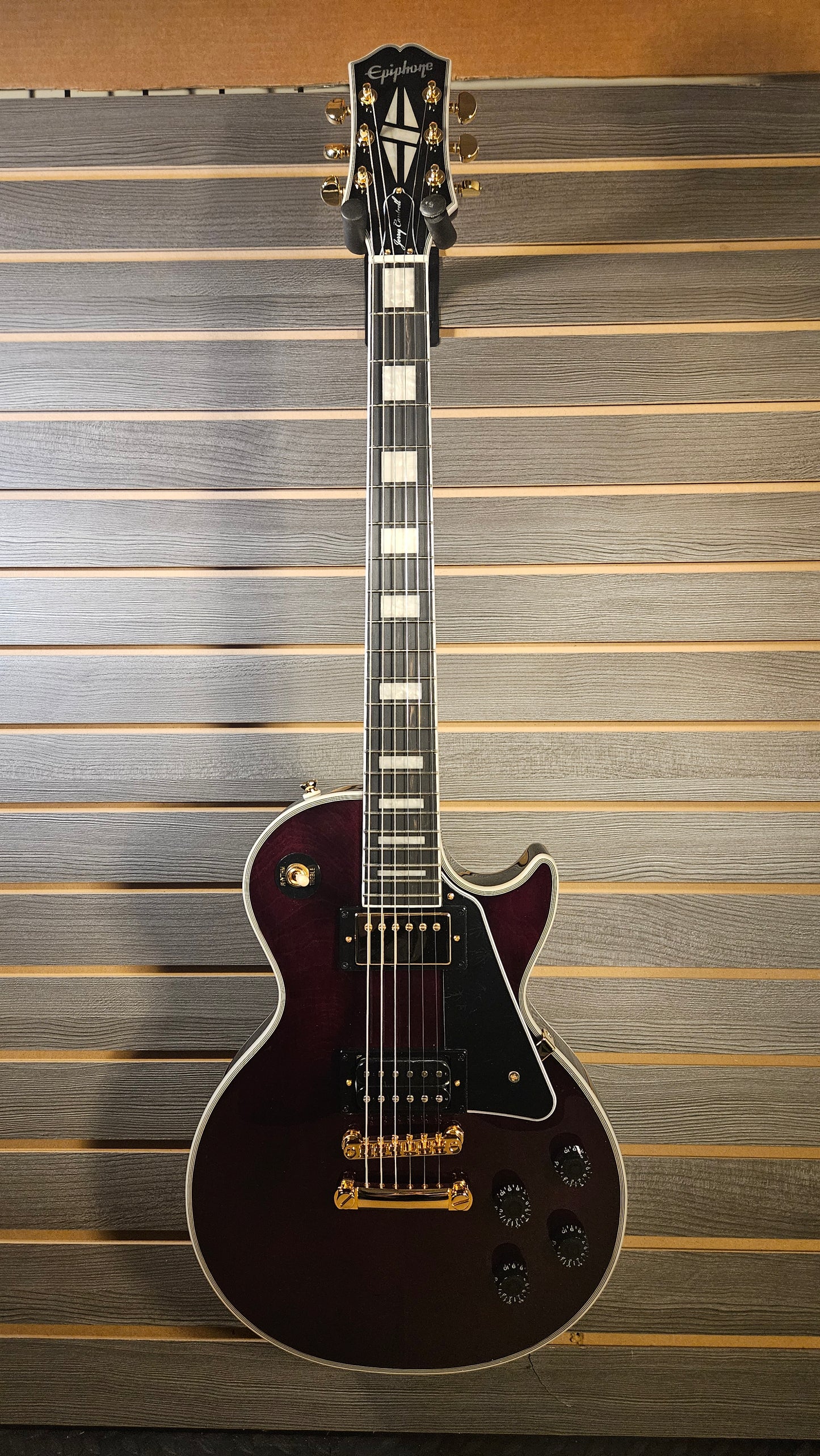 Epiphone Jerry Cantrell "Wino" Les Paul Custom Electric Guitar With Hardshell Case