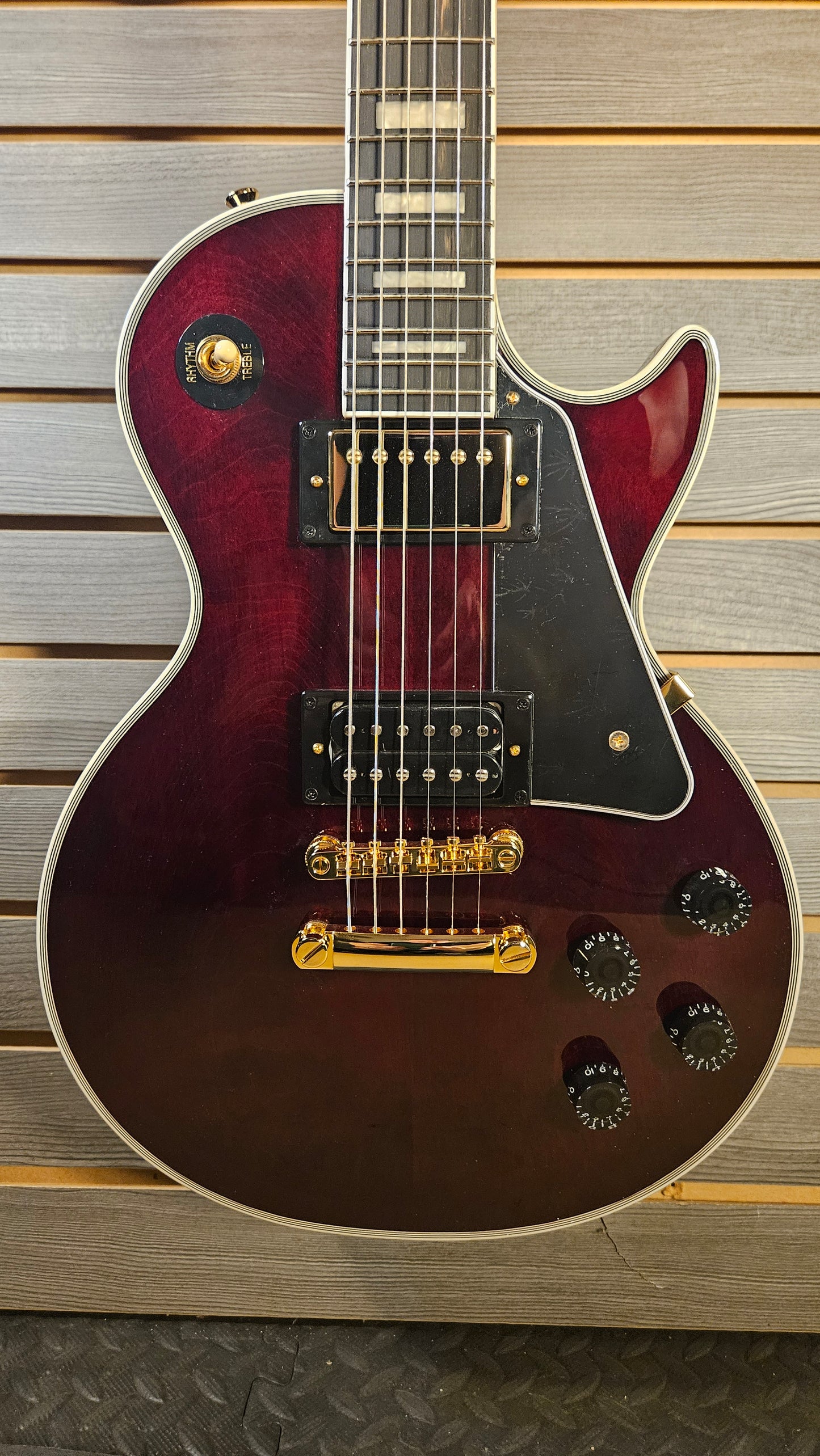 Epiphone Jerry Cantrell "Wino" Les Paul Custom Electric Guitar With Hardshell Case
