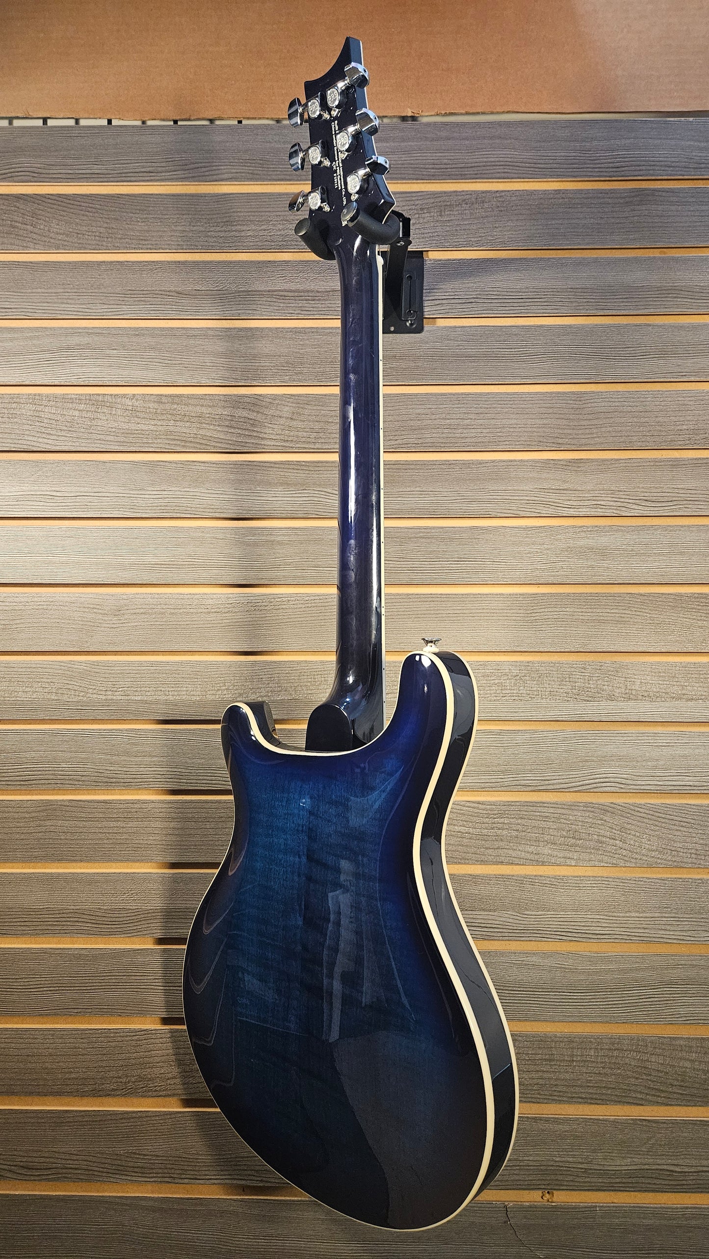 "Used" PRS SE Hollowbody II Faded Blue Burst With Hardcase
