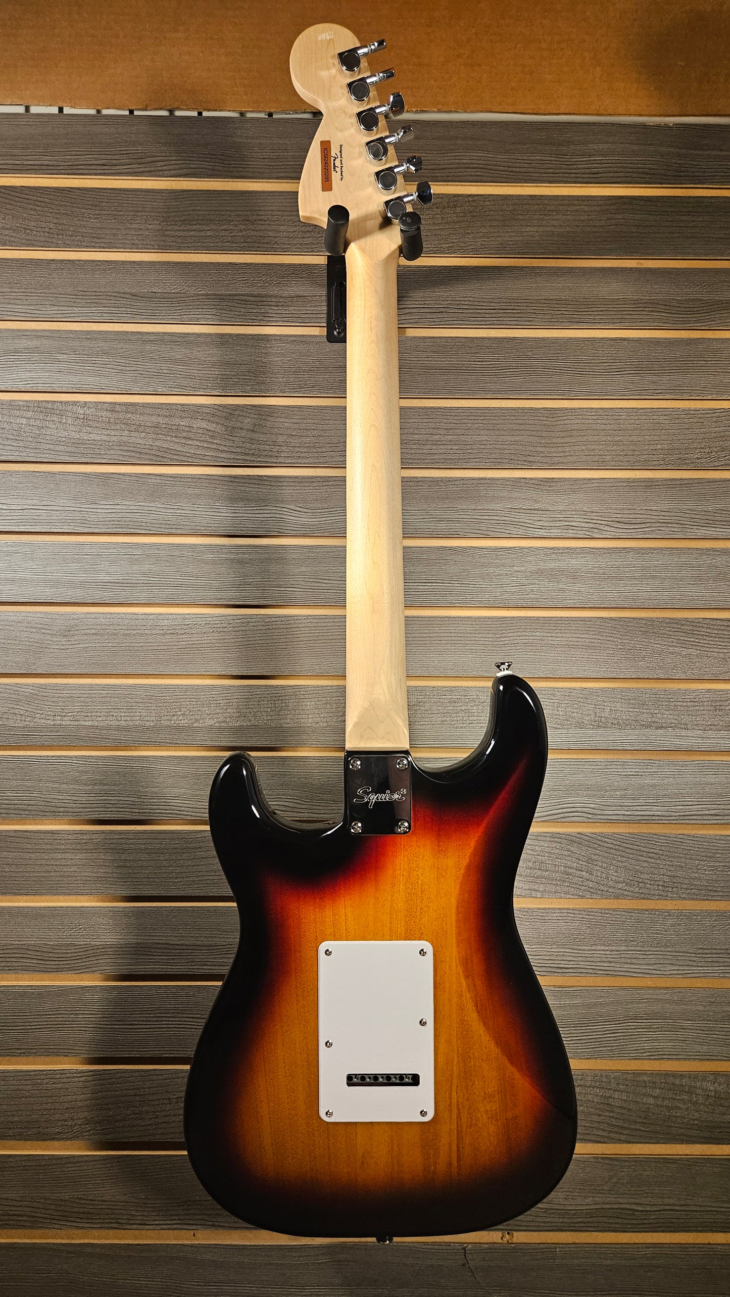 "USED" Squier AFF STRAT LRL WPG 3TS Electric Guitar