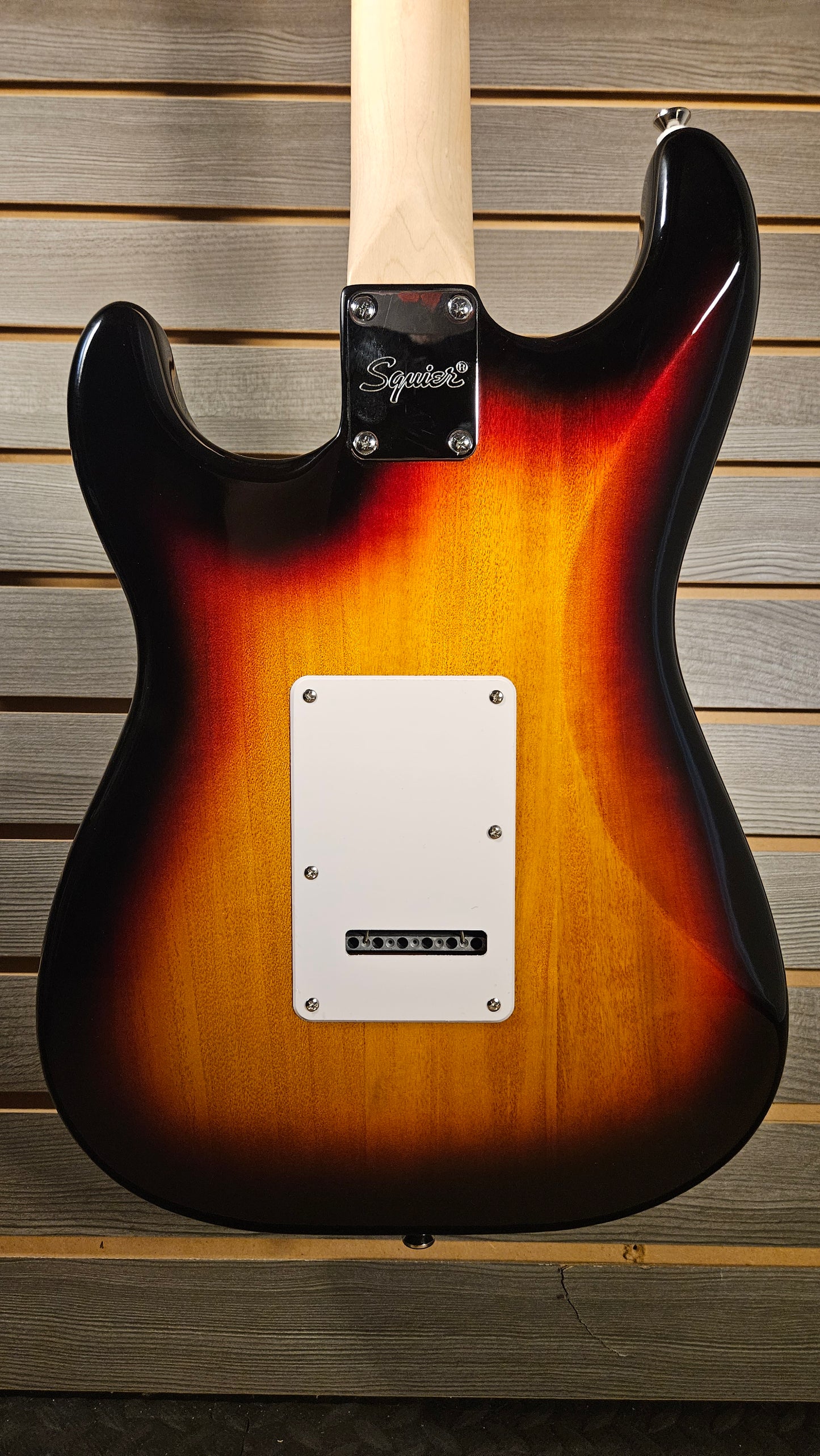"USED" Squier AFF STRAT LRL WPG 3TS Electric Guitar