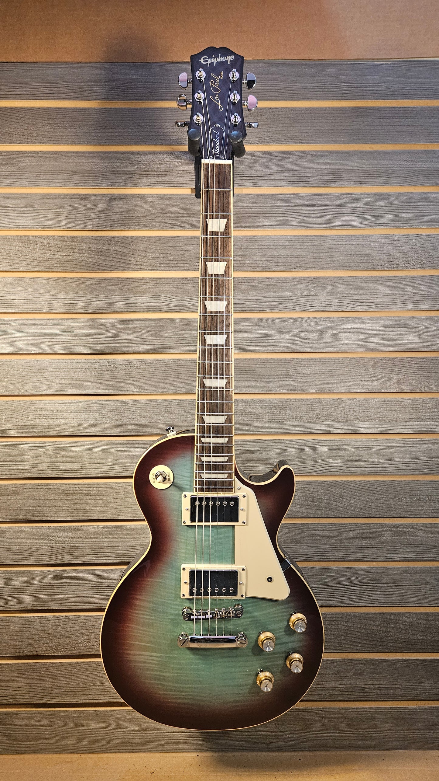 Epiphone Les Paul Standard 60s Figured Blueberry Burst With Premium Gig Bag