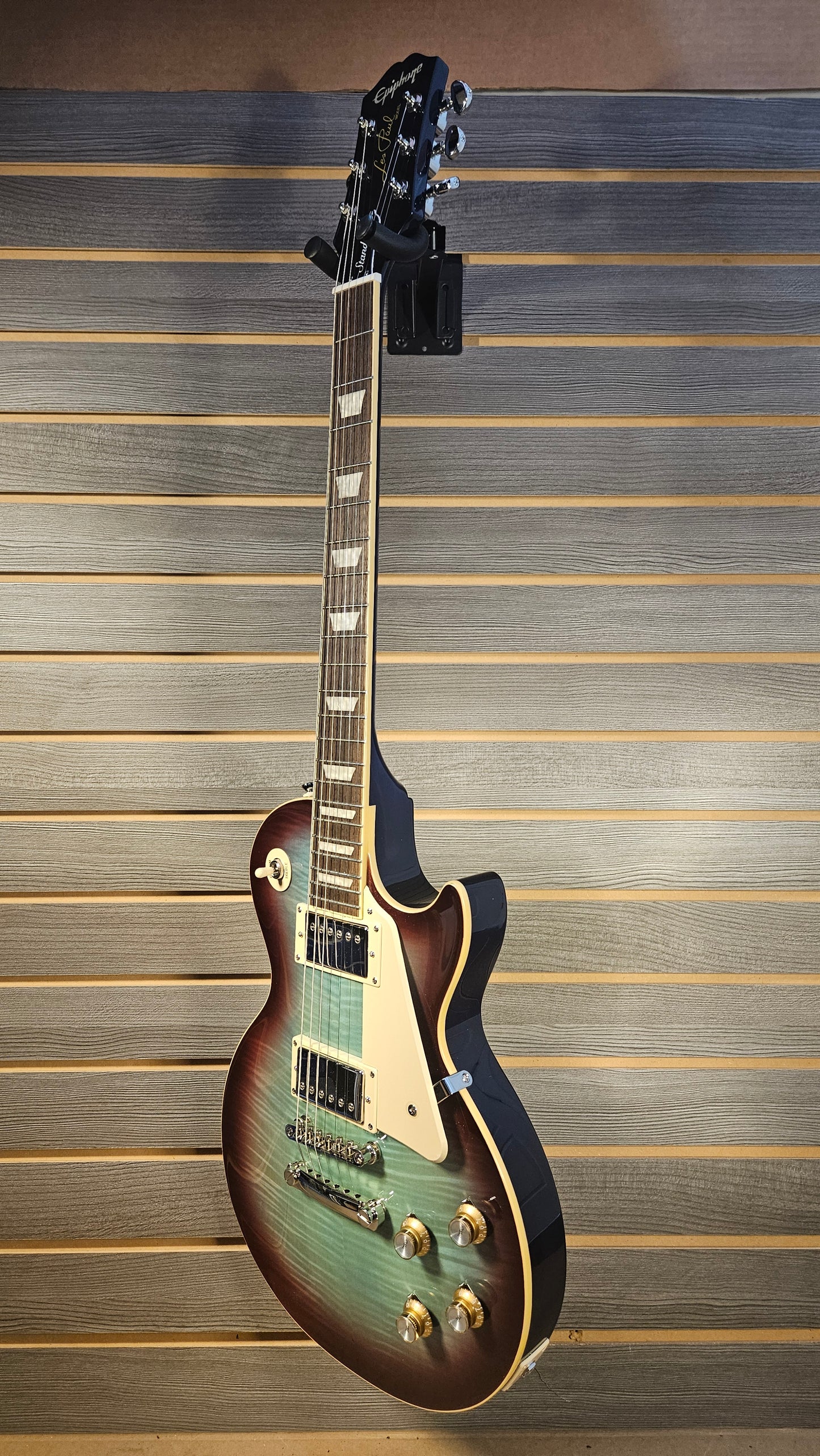 Epiphone Les Paul Standard 60s Figured Blueberry Burst With Premium Gig Bag