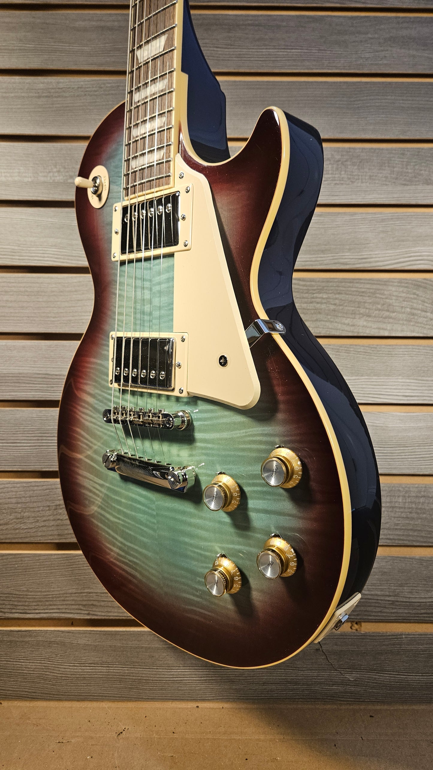 Epiphone Les Paul Standard 60s Figured Blueberry Burst With Premium Gig Bag
