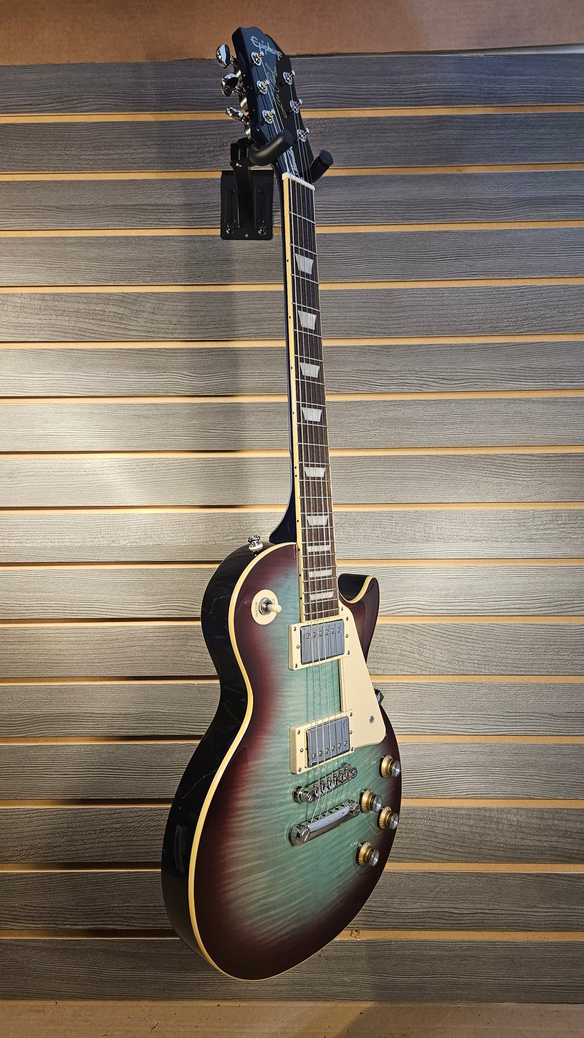 Epiphone Les Paul Standard 60s Figured Blueberry Burst With Premium Gig Bag