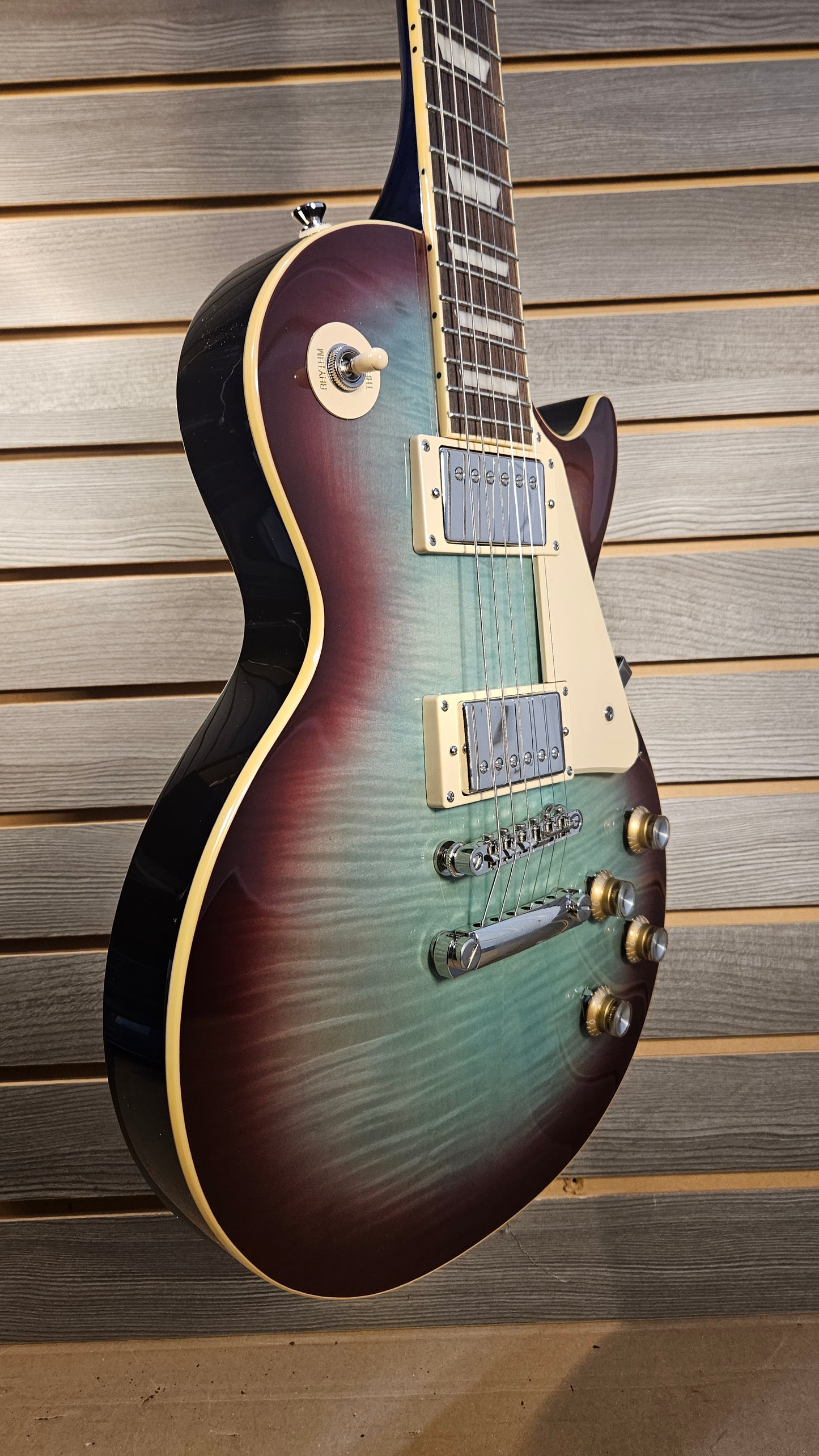 Epiphone Les Paul Standard 60s Figured Blueberry Burst With Premium Gig Bag