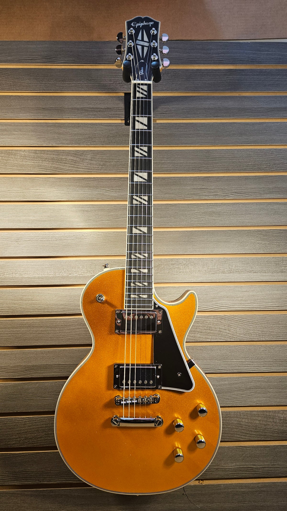 (photos coming soon)Epiphone Futura Les Paul Custom Firestorm Shift With Premium Gig Bag