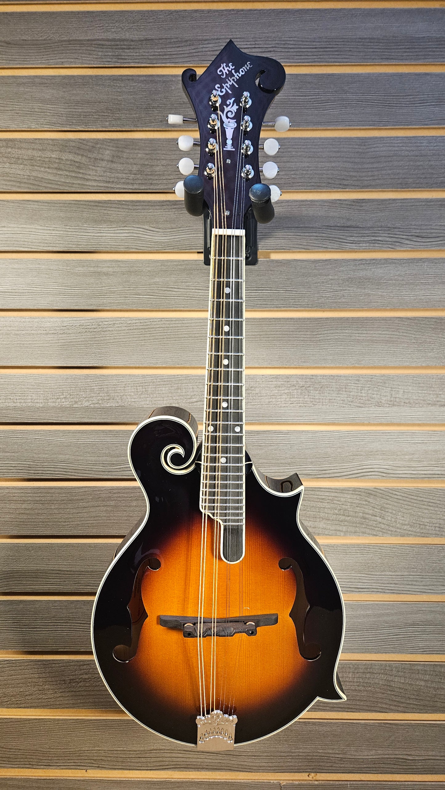 Epiphone F-5G Mandolin With Hard Case