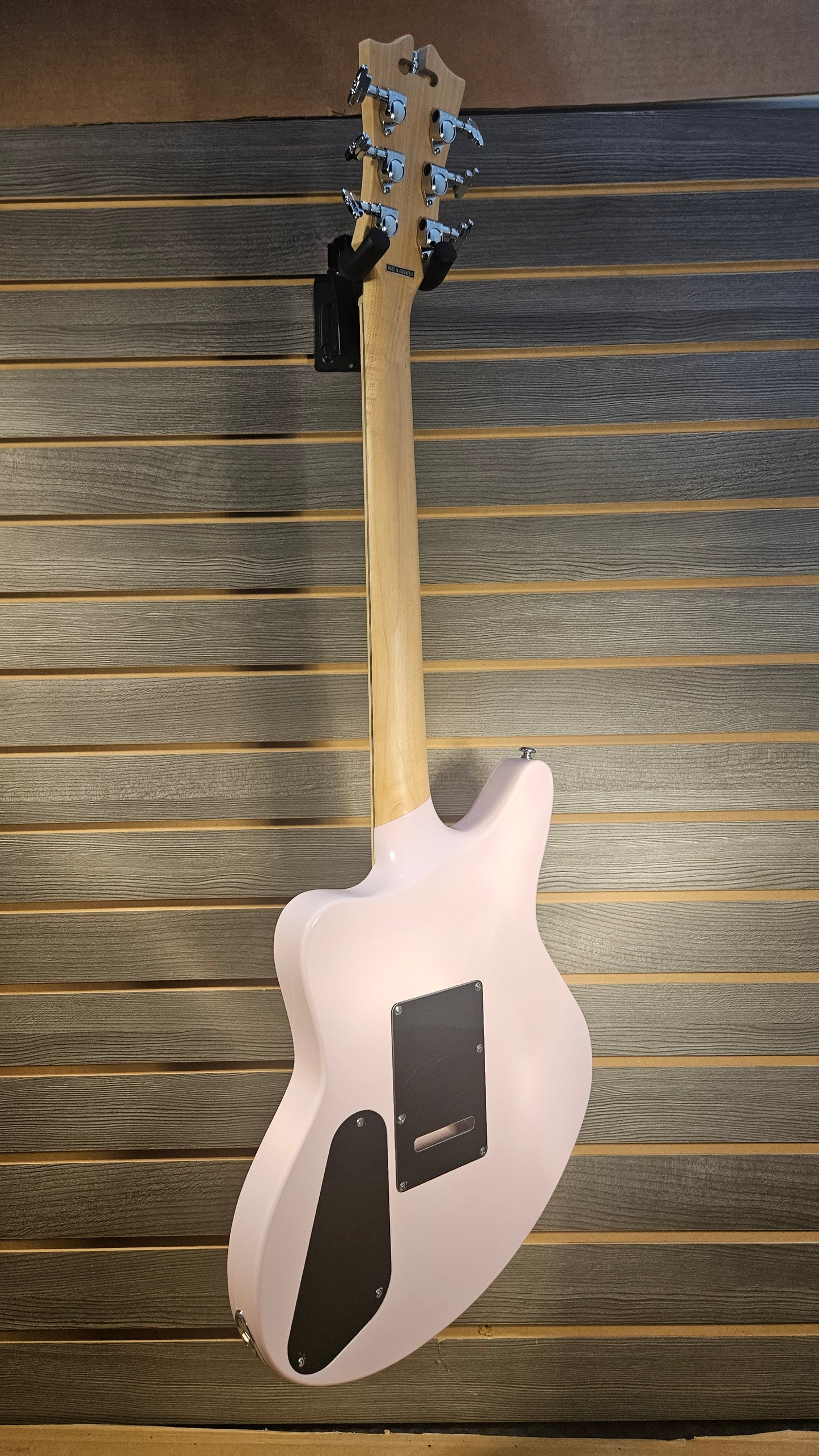 Used D'Angelico Premier Series Electric Guitar In Pink With Gig Bag