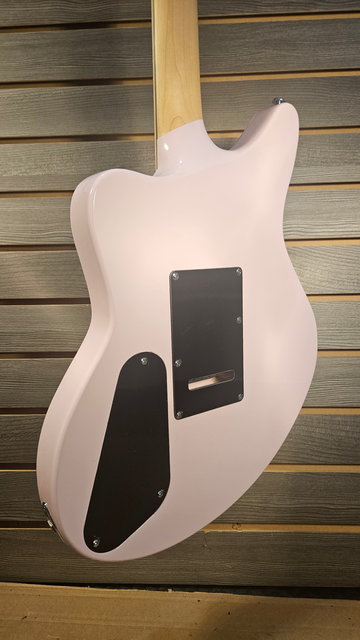Used D'Angelico Premier Series Electric Guitar In Pink With Gig Bag