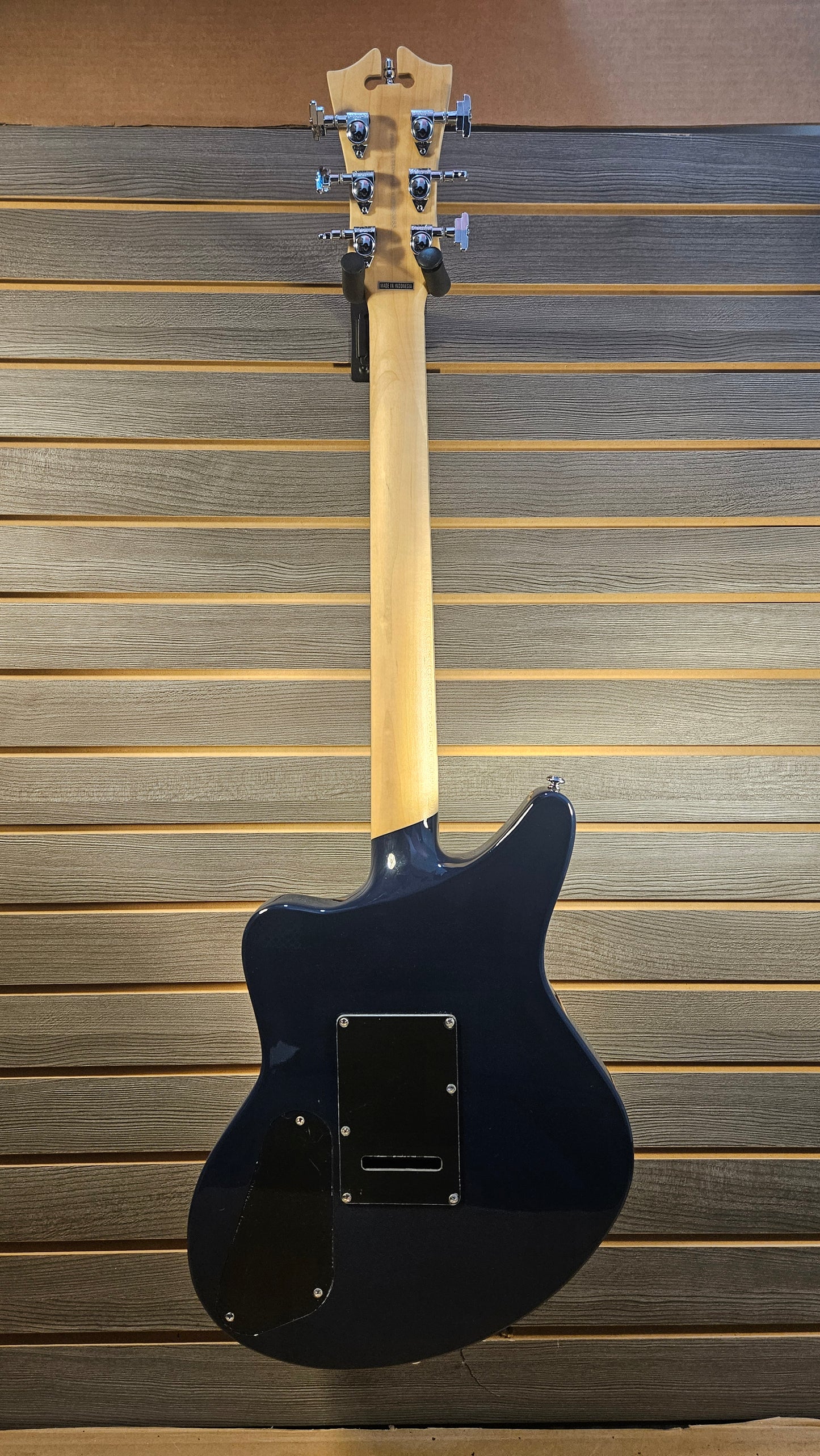 Used D'Angelico Premier Series Electric Guitar Navy Blue With Gig Bag