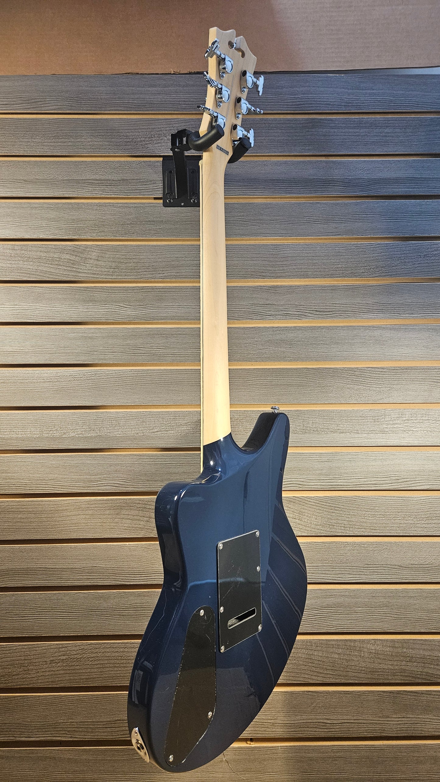 Used D'Angelico Premier Series Electric Guitar Navy Blue With Gig Bag