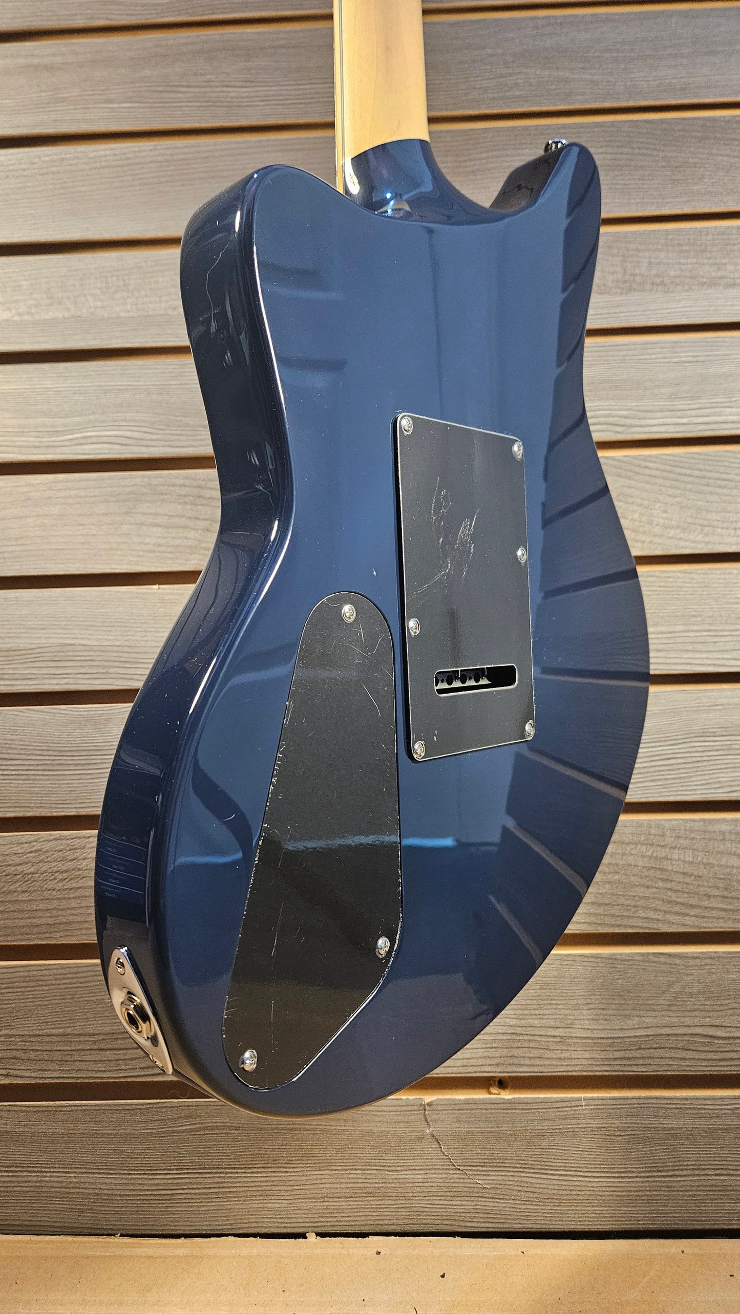 Used D'Angelico Premier Series Electric Guitar Navy Blue With Gig Bag