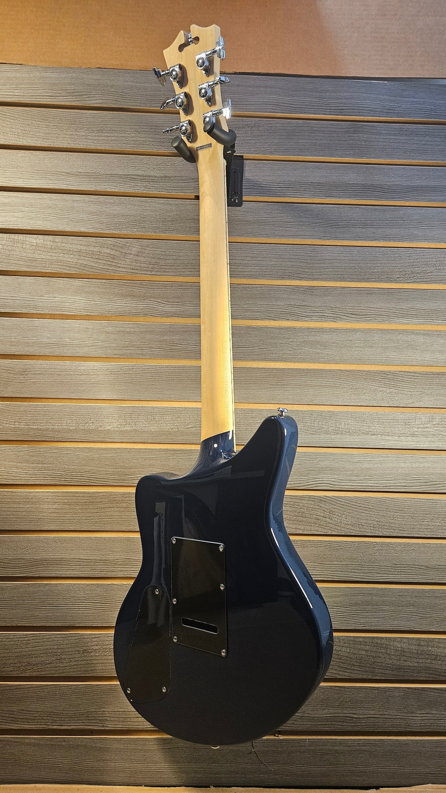 Used D'Angelico Premier Series Electric Guitar Navy Blue With Gig Bag