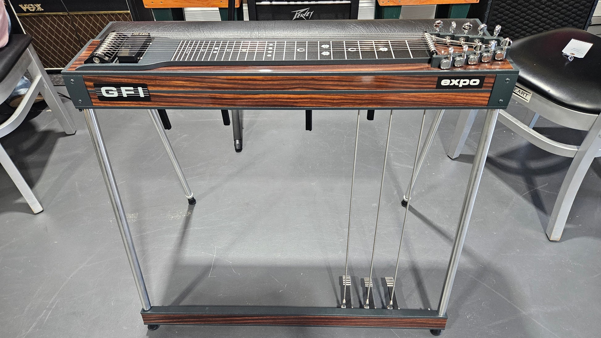 Used GFI Expo Pedal Steel Guitar With Hardcase