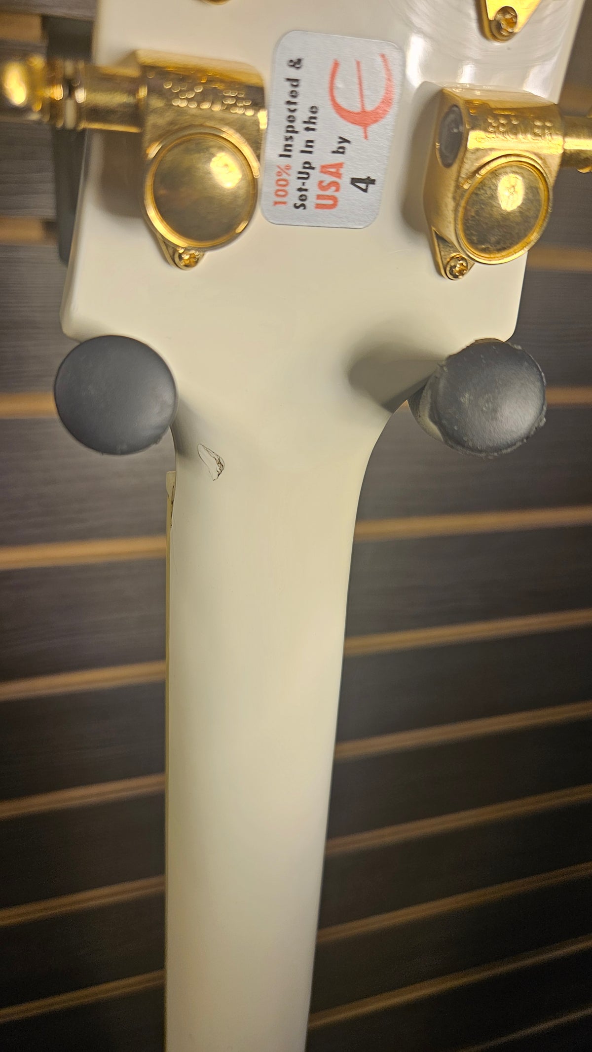 Used Epiphone Les Paul Custom White