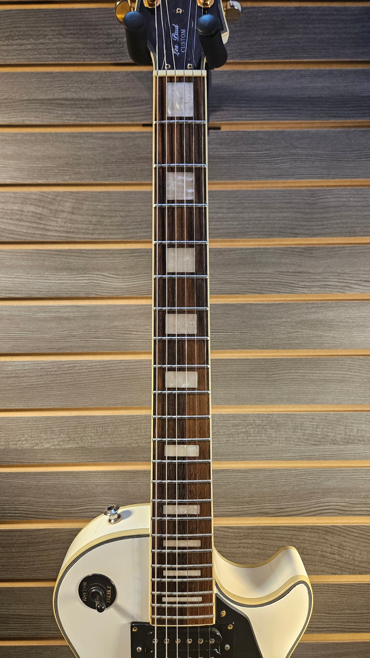 Used Epiphone Les Paul Custom White