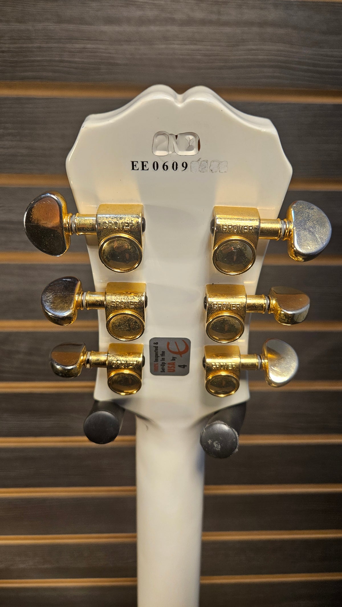 Used Epiphone Les Paul Custom White