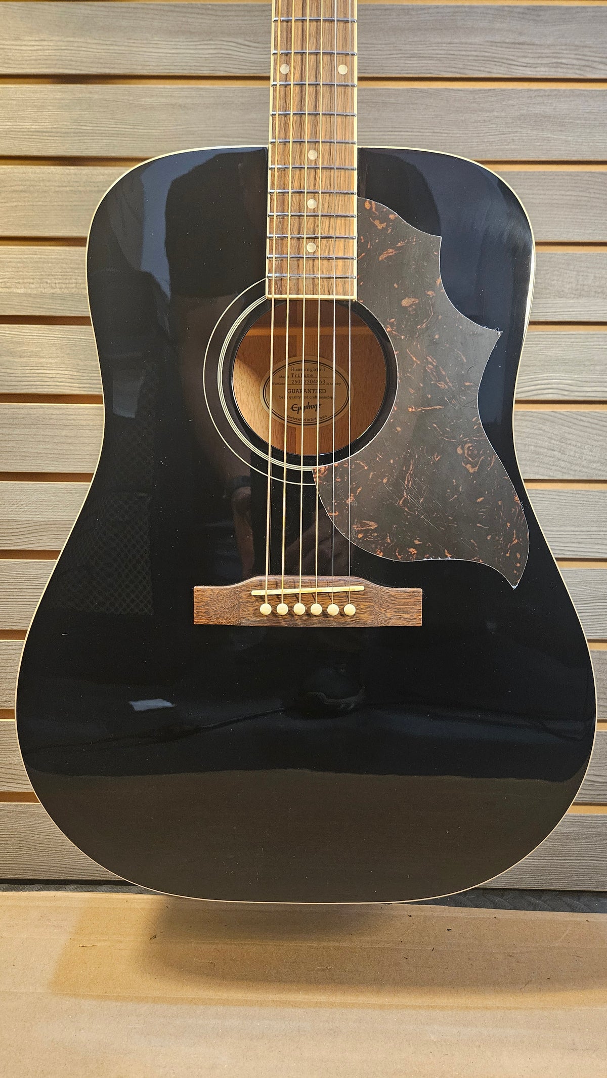 Epiphone Hummingbird Tribute Ebony