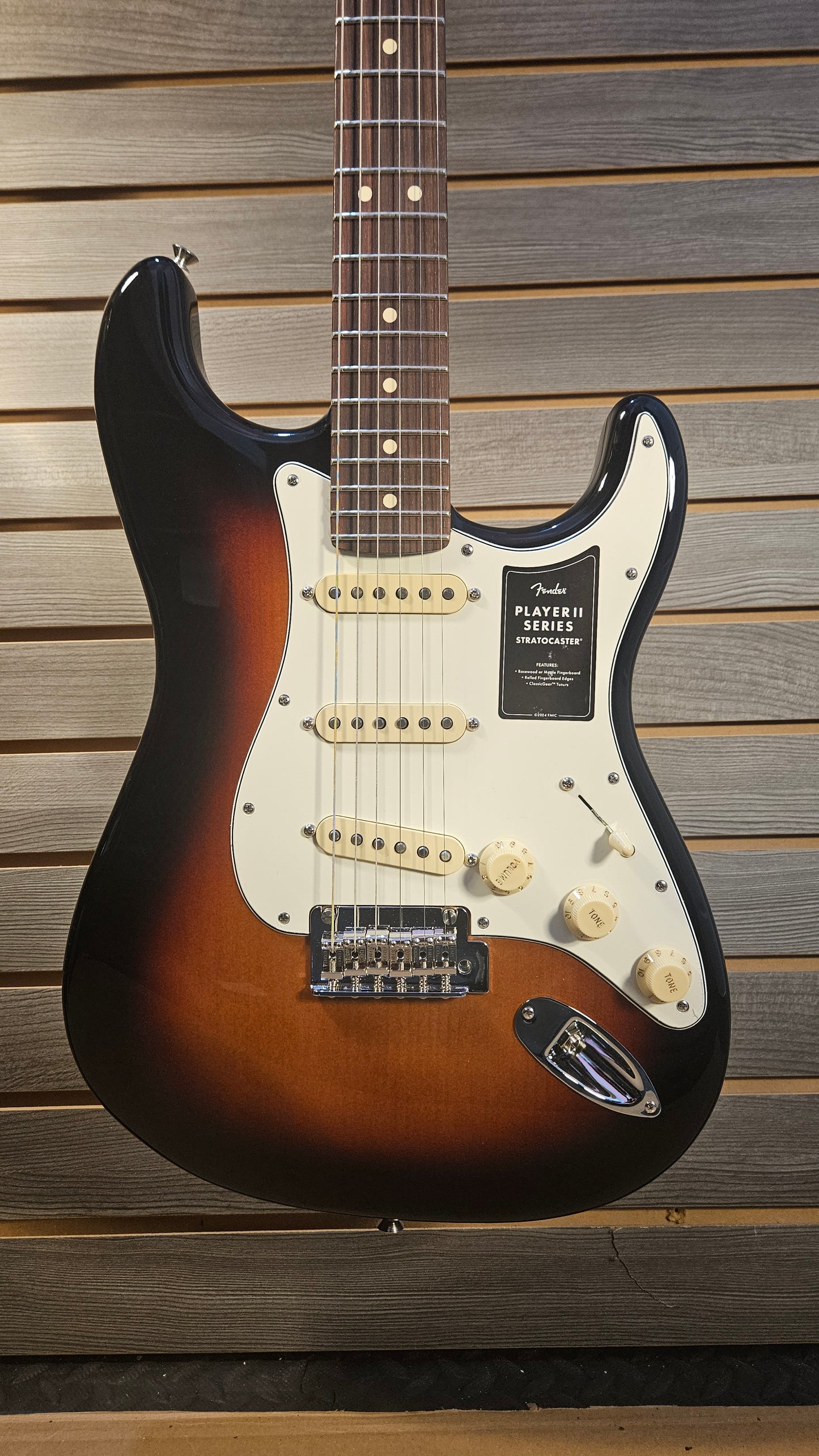 Used Fender Stratocaster Player II Series Sunburst