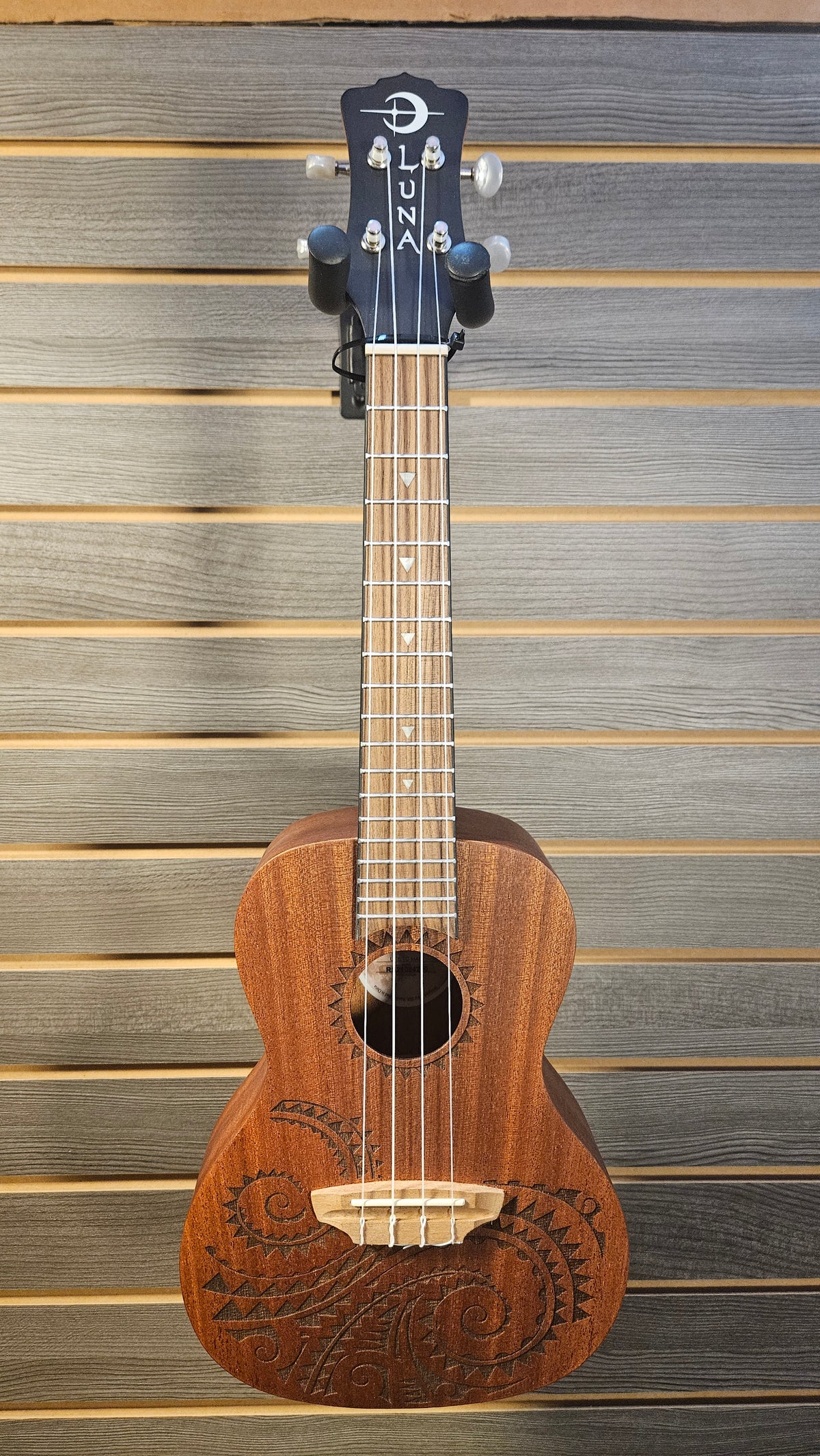 Used Luna Ukulele TC MAH