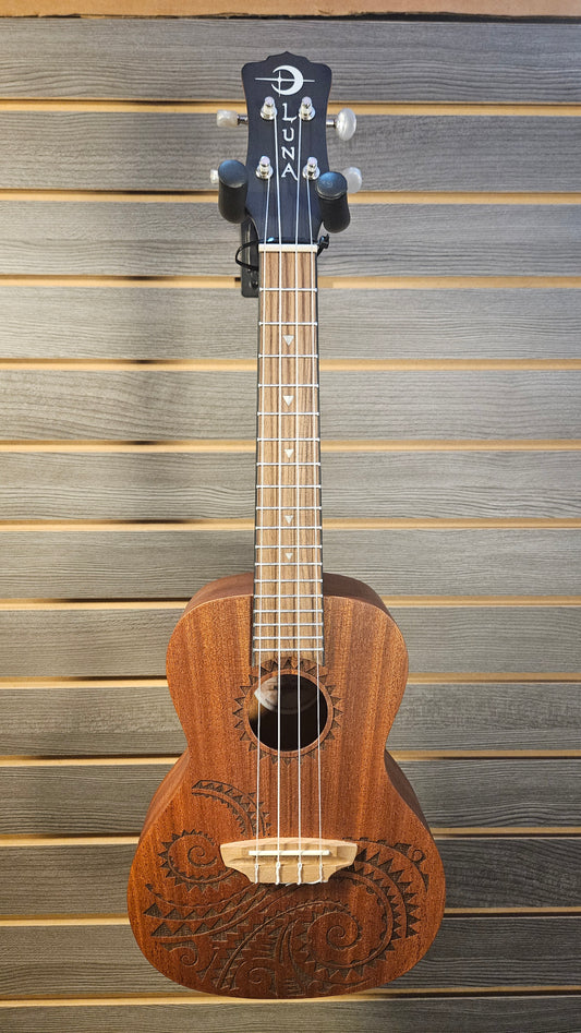Used Luna Ukulele TC MAH