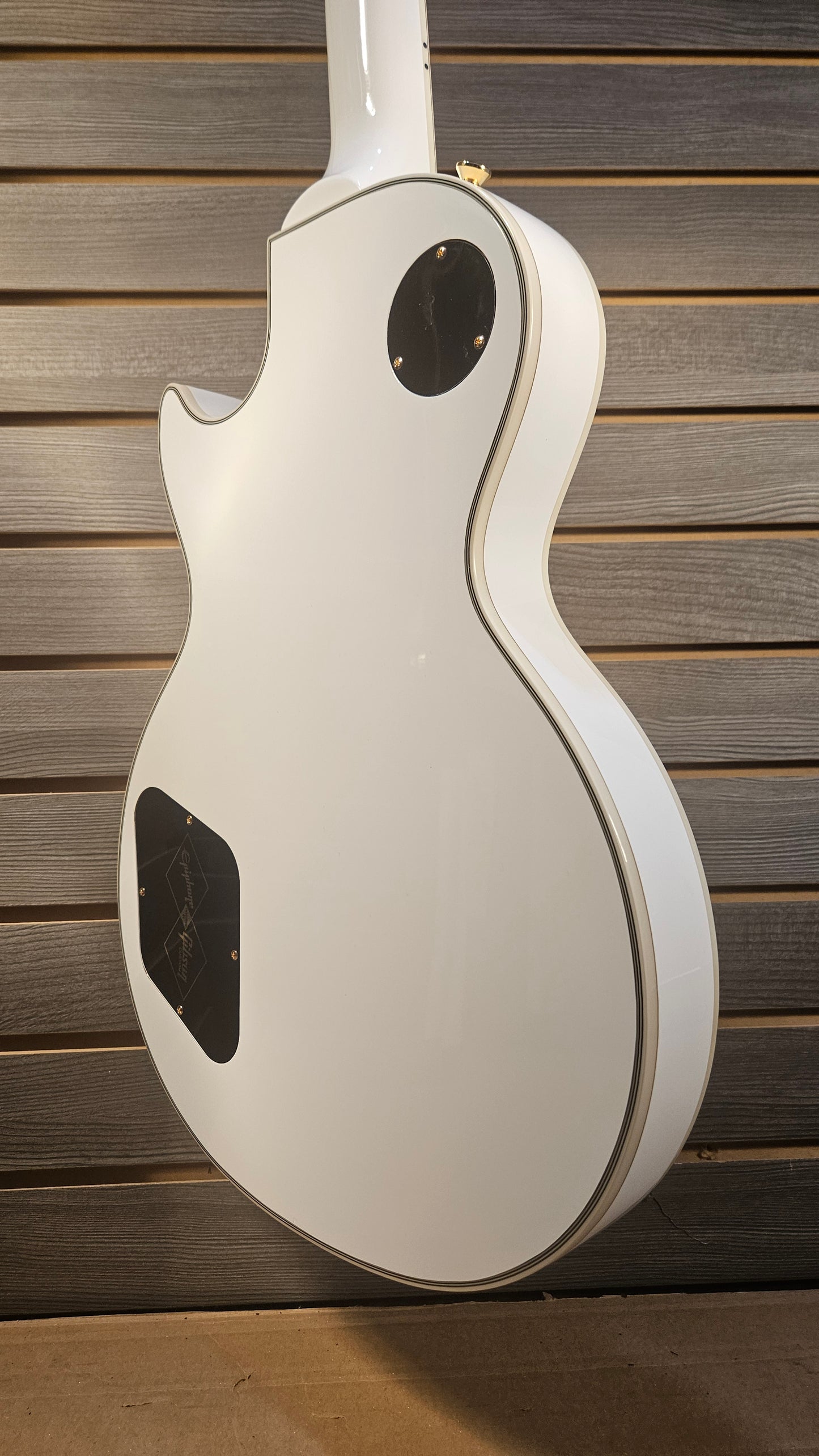 Epiphone Les Paul Custom White With Hard Case