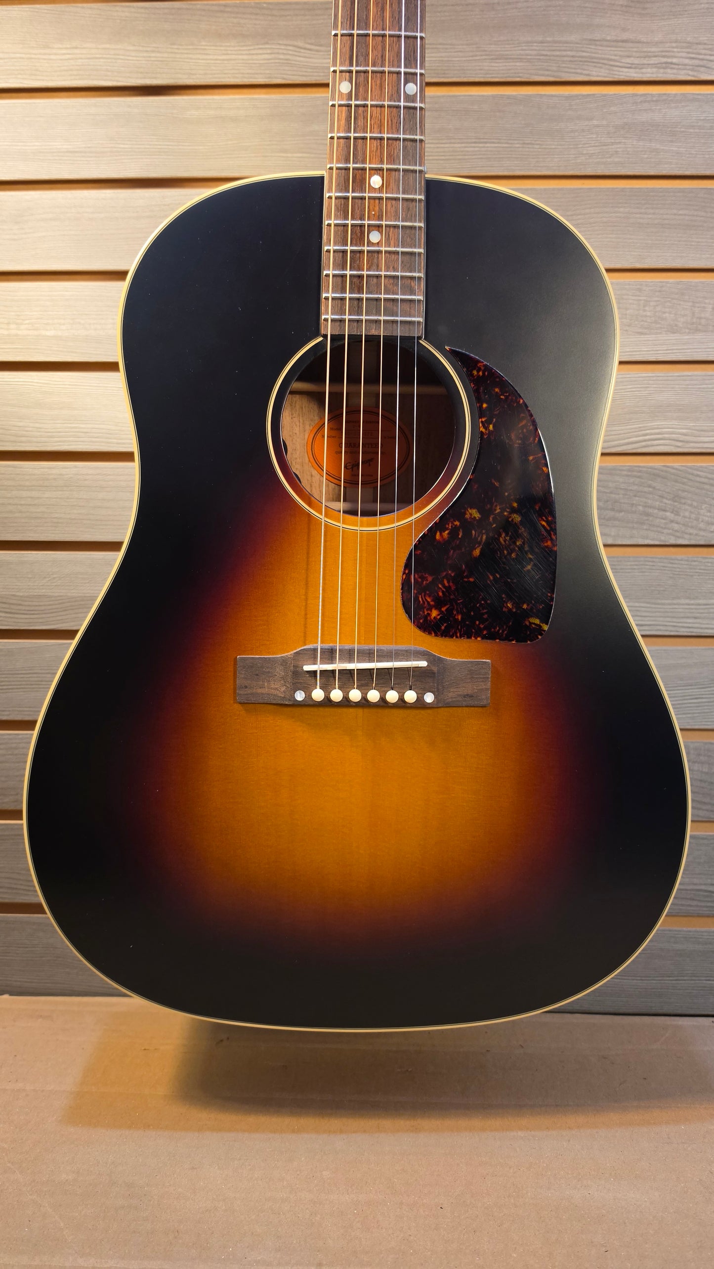 Used Dr. Epiphone J-45 Acoustic Electric With Premium Gig Bag