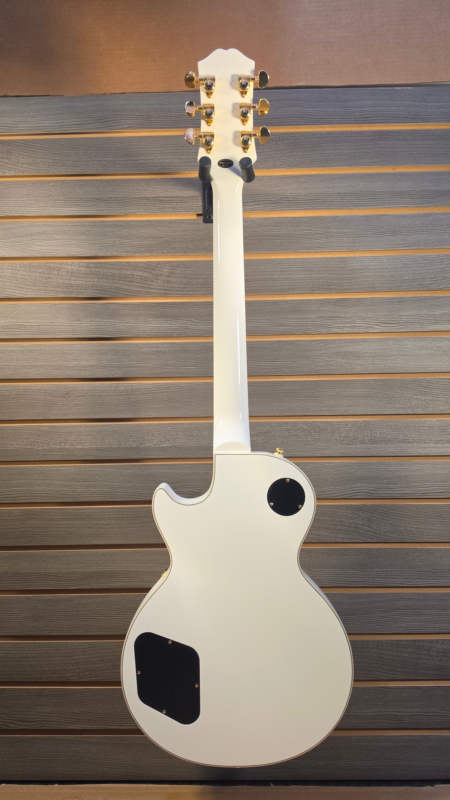 Epiphone Les Paul Custom White With Premium Gig Bag