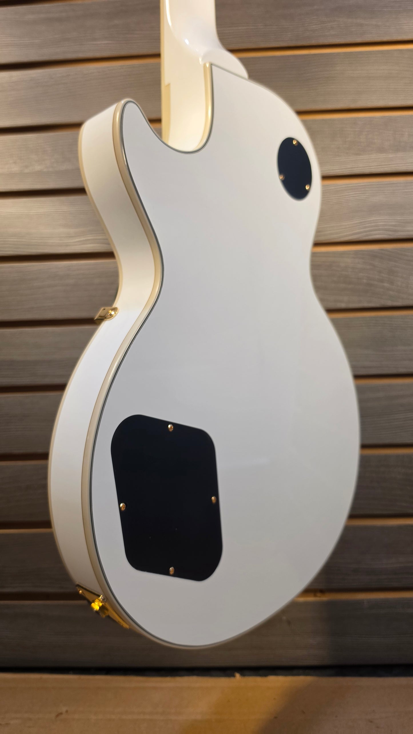 Epiphone Les Paul Custom White With Premium Gig Bag