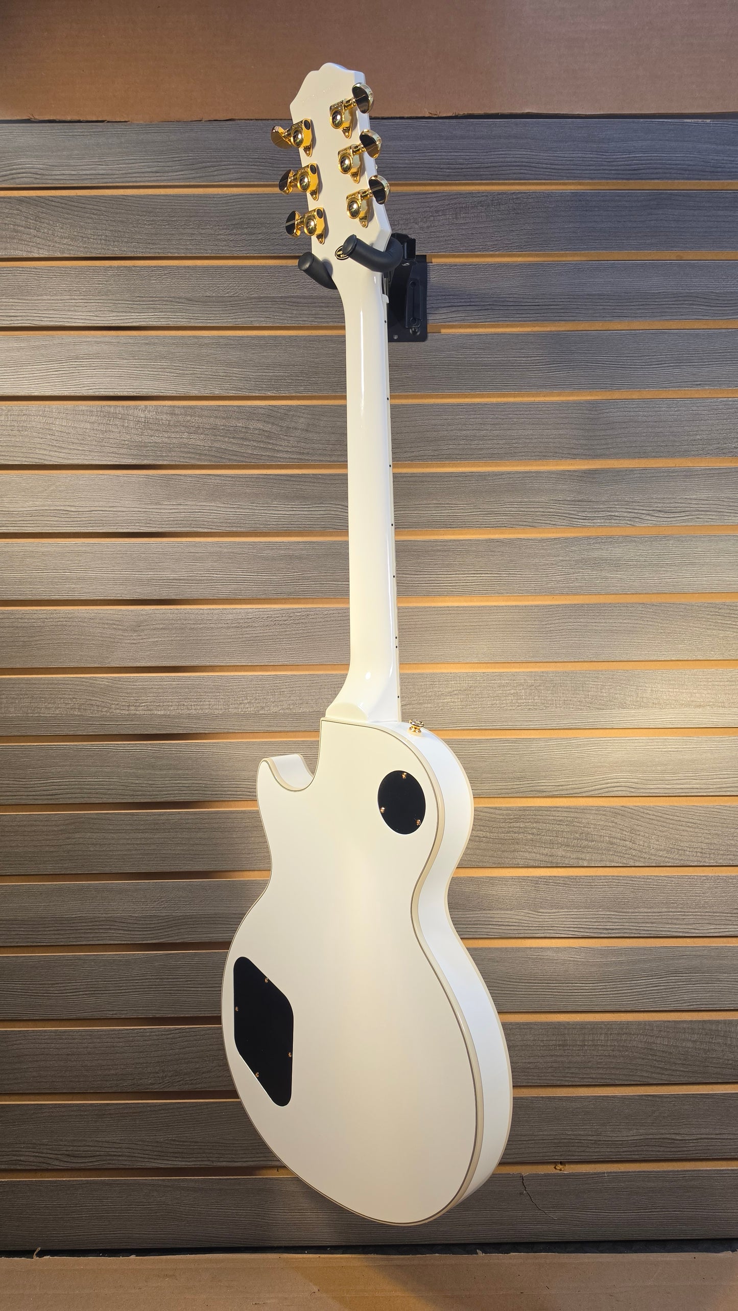 Epiphone Les Paul Custom White With Premium Gig Bag