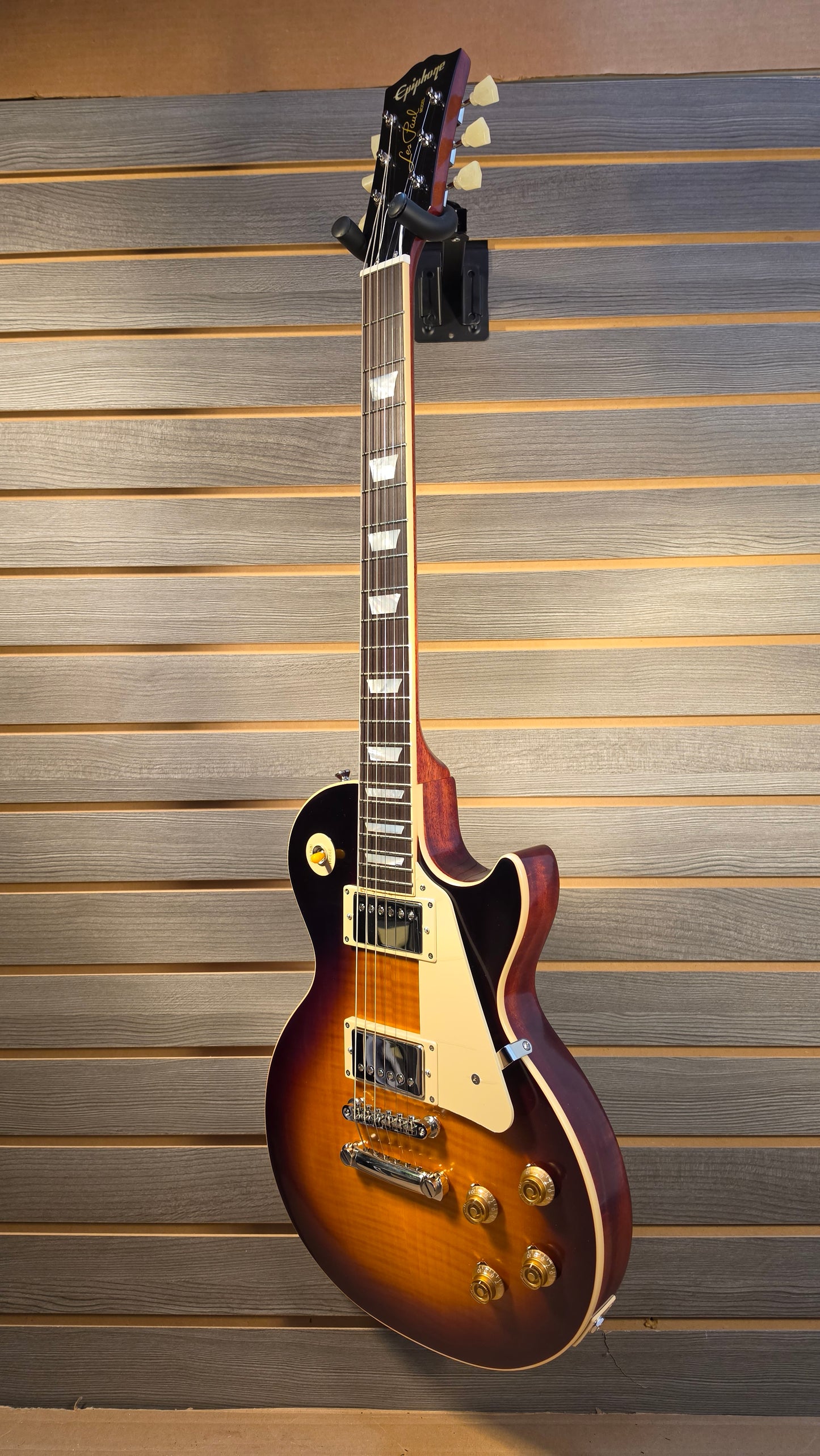 Epiphone 1959 IGC Les Paul Standard Reissue Washed Bourbon Burst With Hard Case