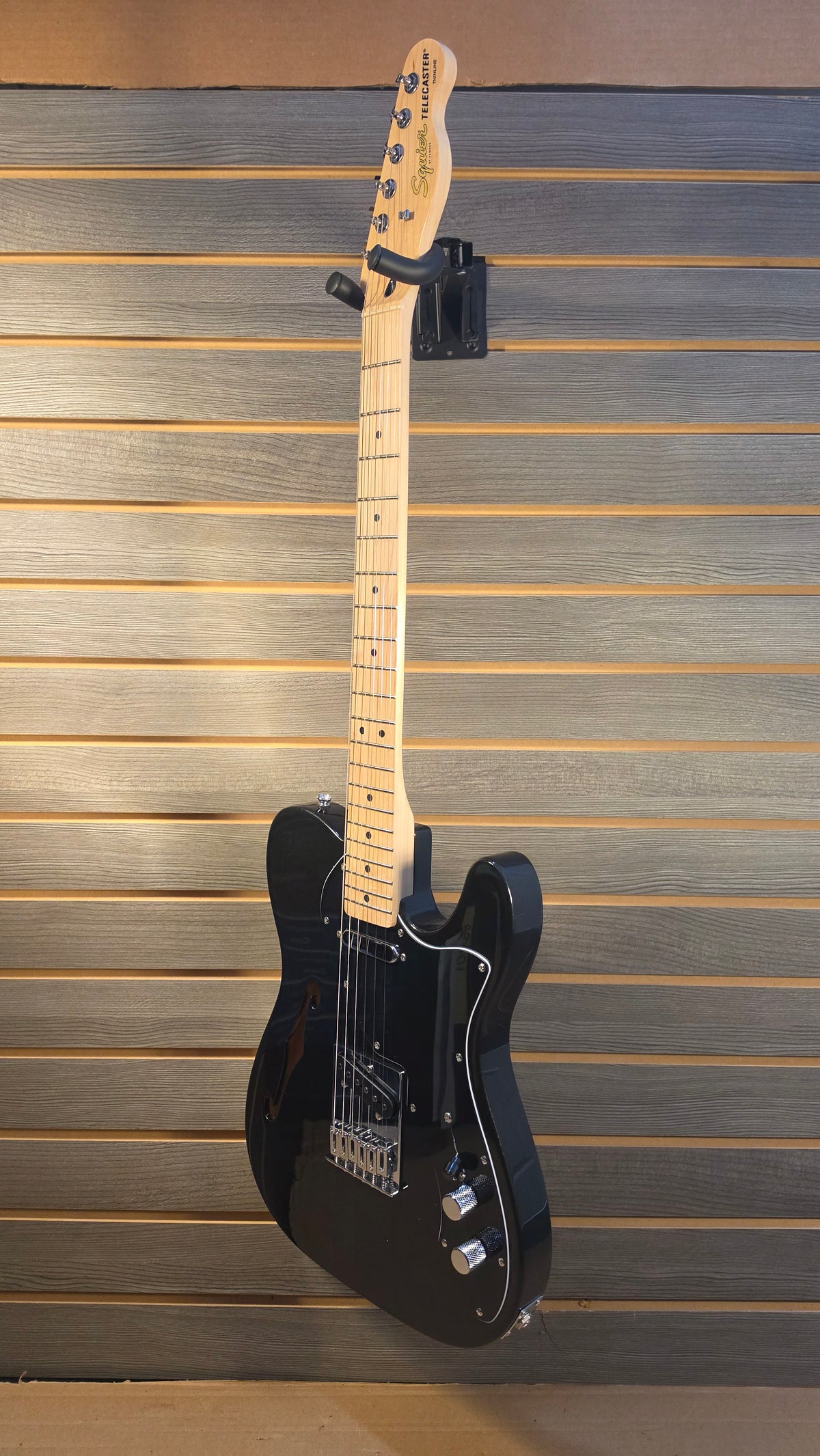 "USED" Fender Tele Squier AFF Thinline Black