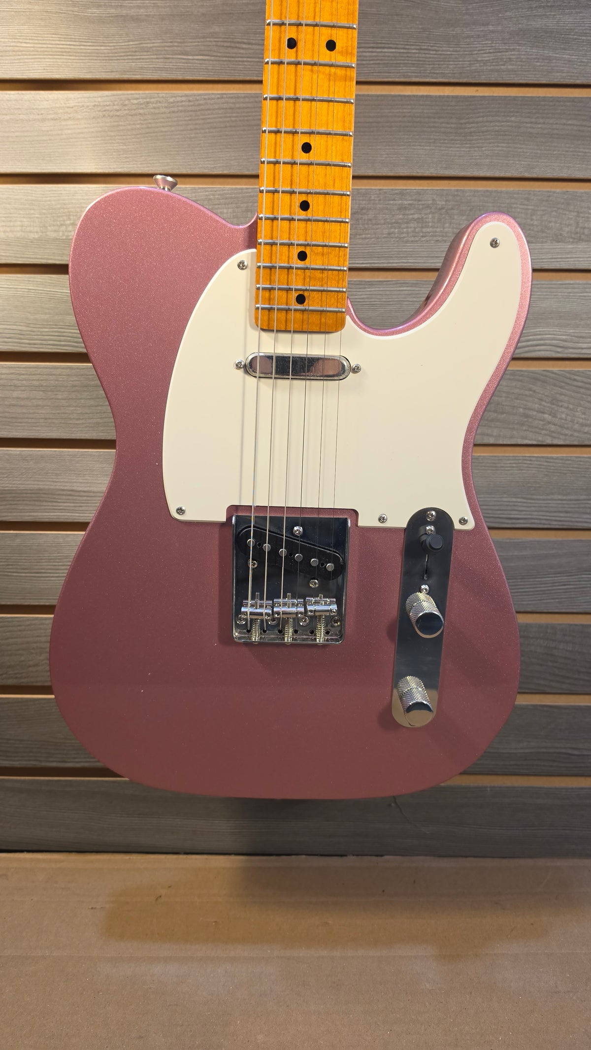 "USED" Fender Squier Tele FSR Classic 50s Vibe Electric Guitar Pink