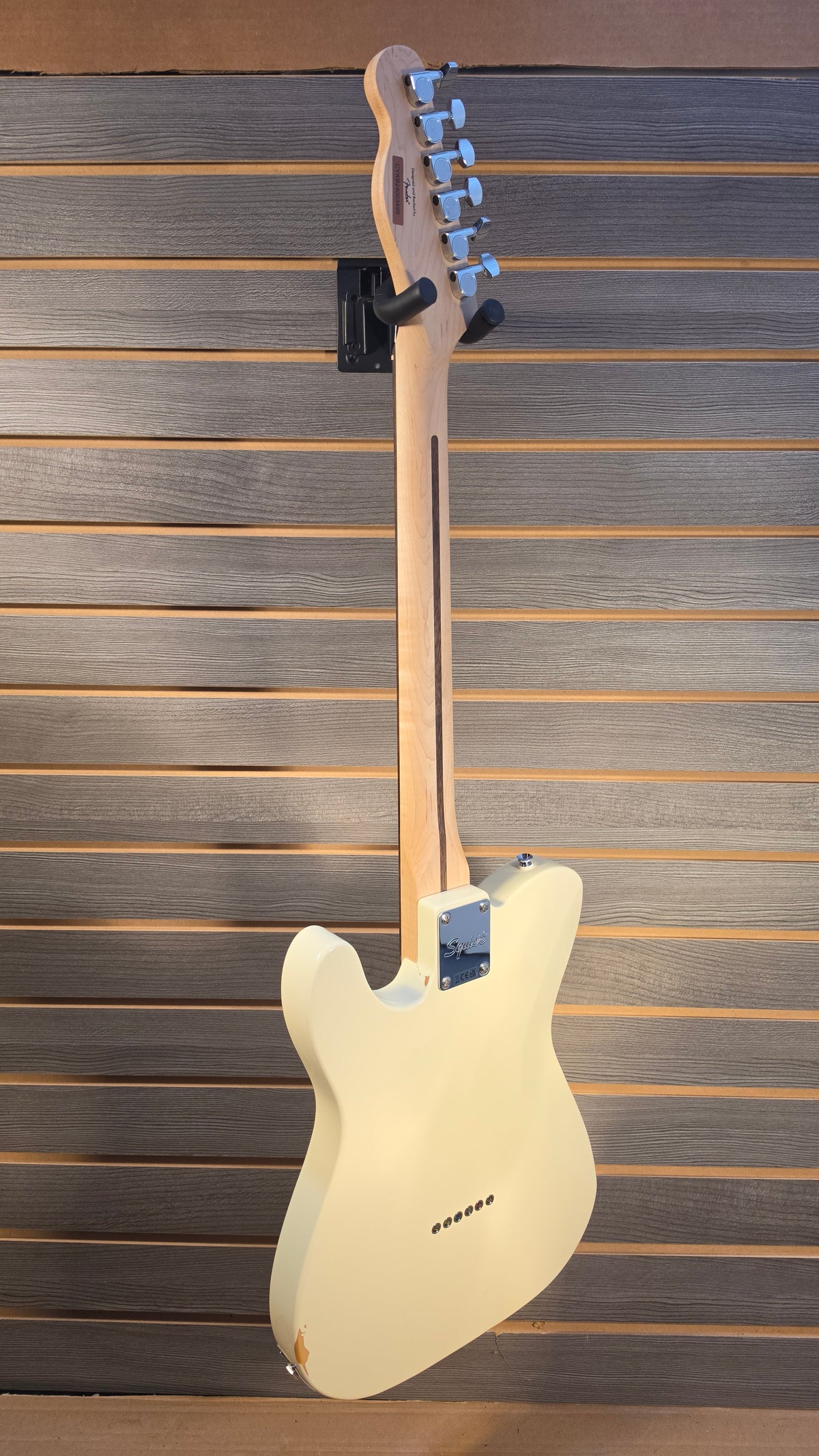"USED" Fender Tele Squier AFF Olympic White