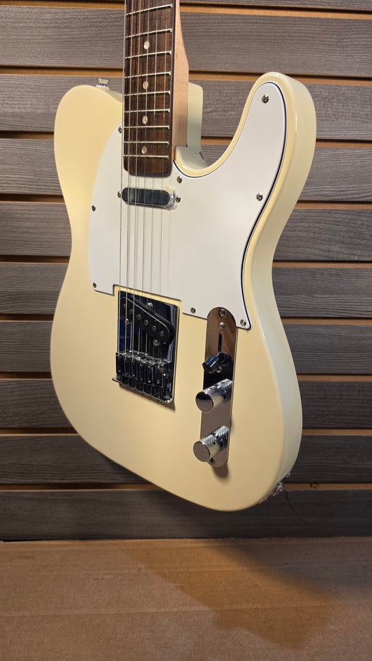 "USED" Fender Tele Squier AFF Olympic White