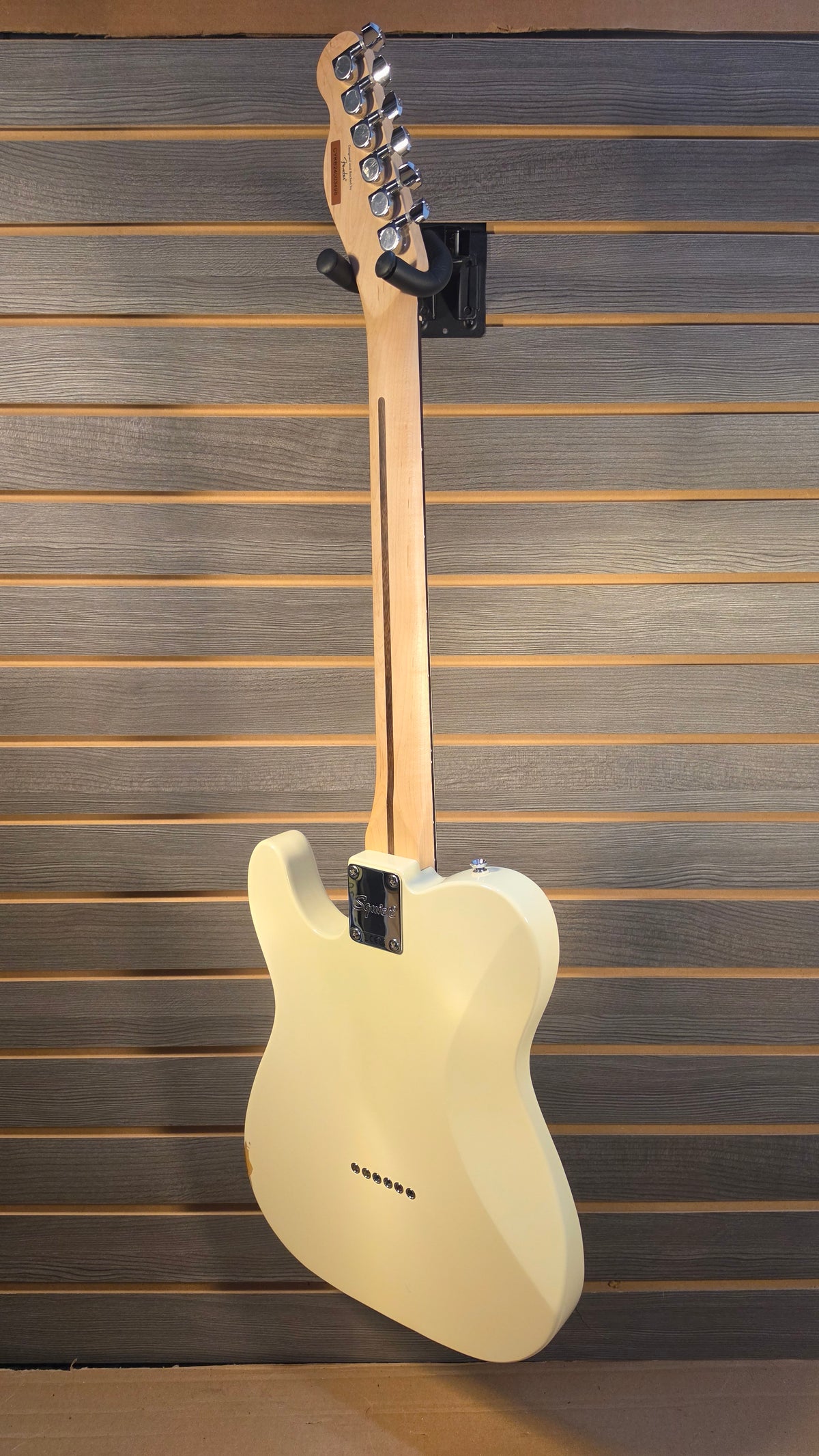 "USED" Fender Tele Squier AFF Olympic White