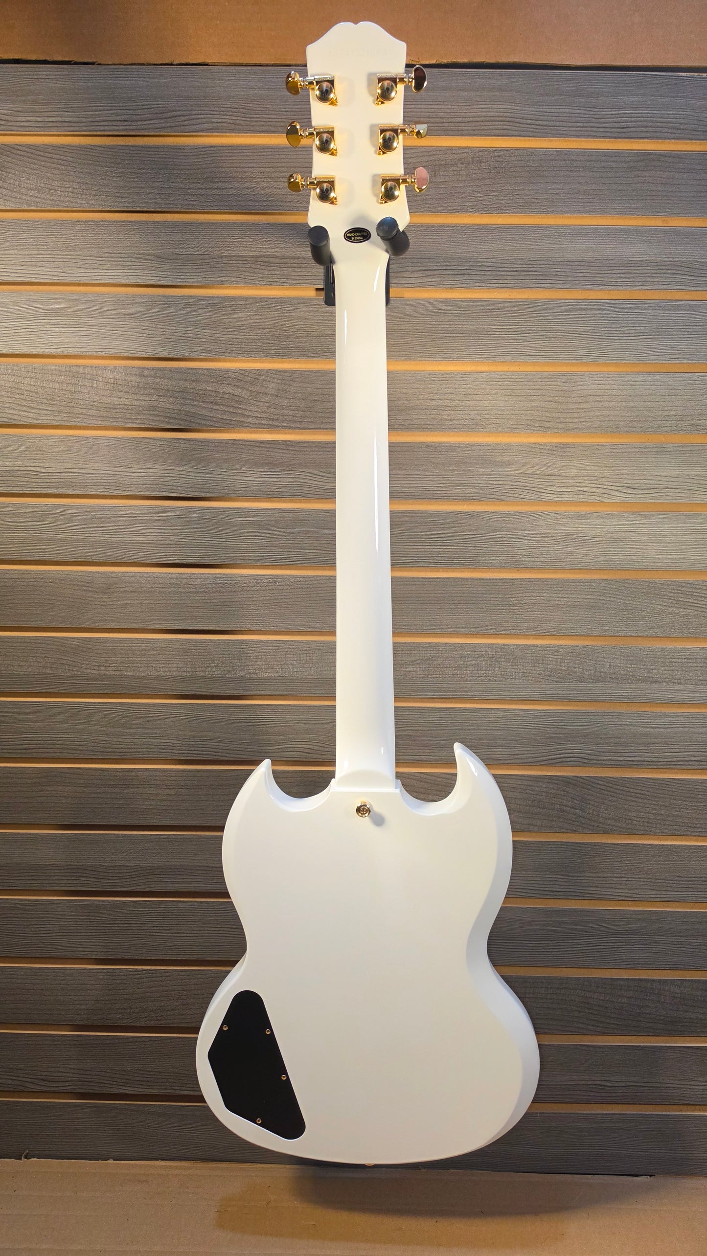 Epiphone SG Custom Electric Guitar Alpine White With Premium Gig Bag