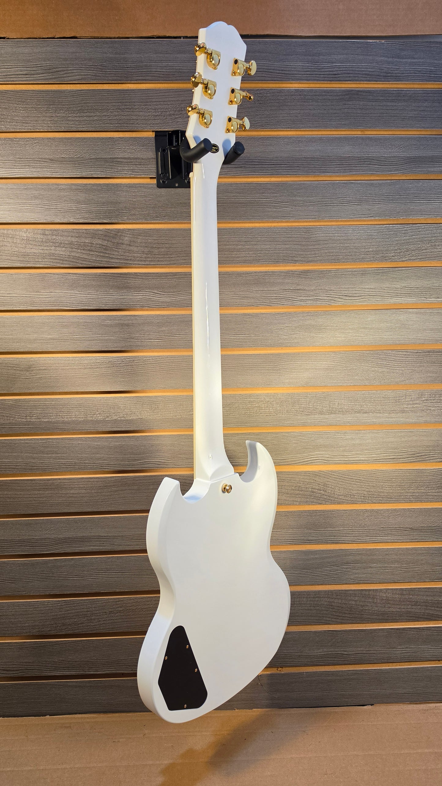 Epiphone SG Custom Electric Guitar Alpine White With Premium Gig Bag