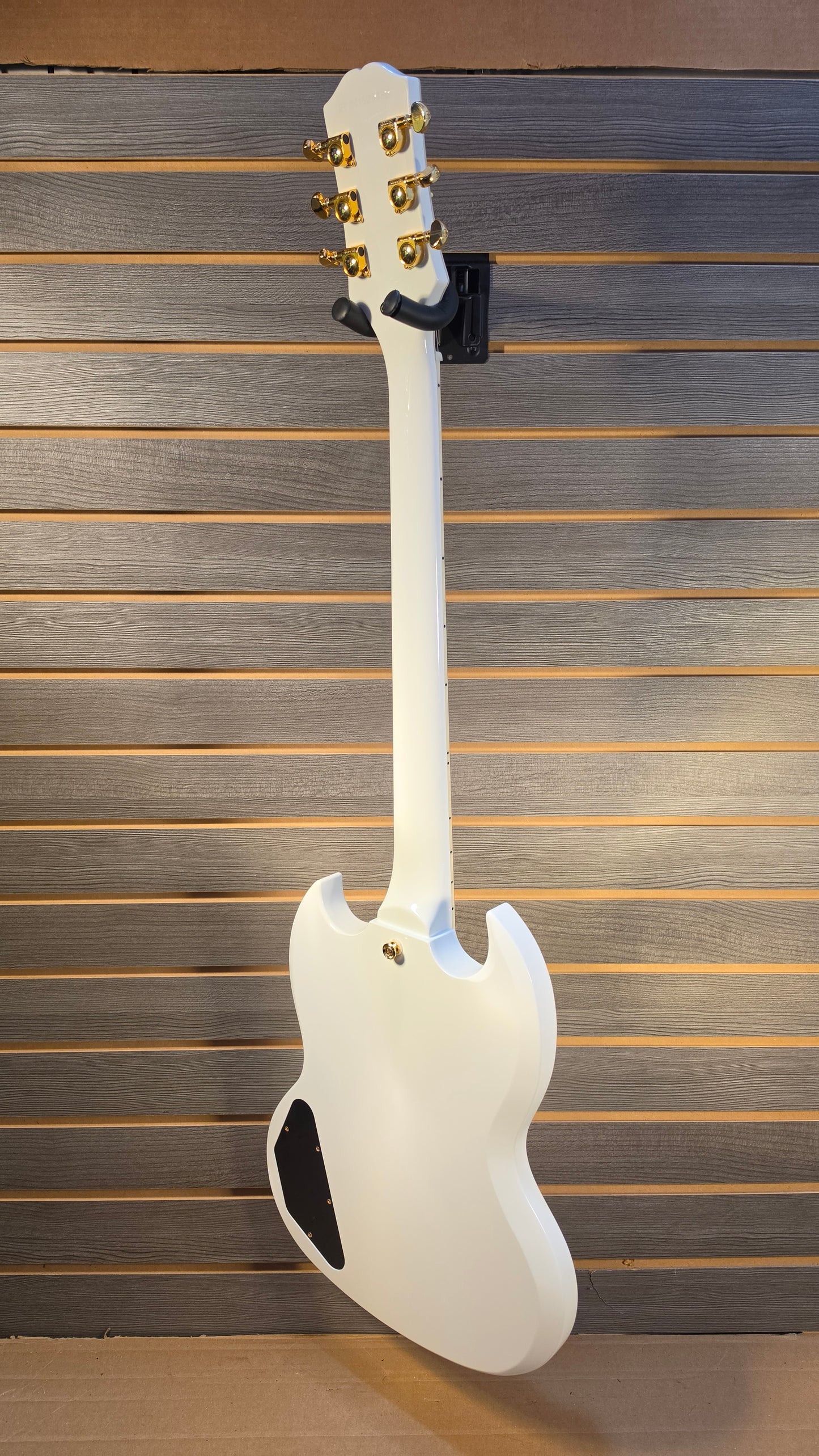 Epiphone SG Custom Electric Guitar Alpine White With Premium Gig Bag