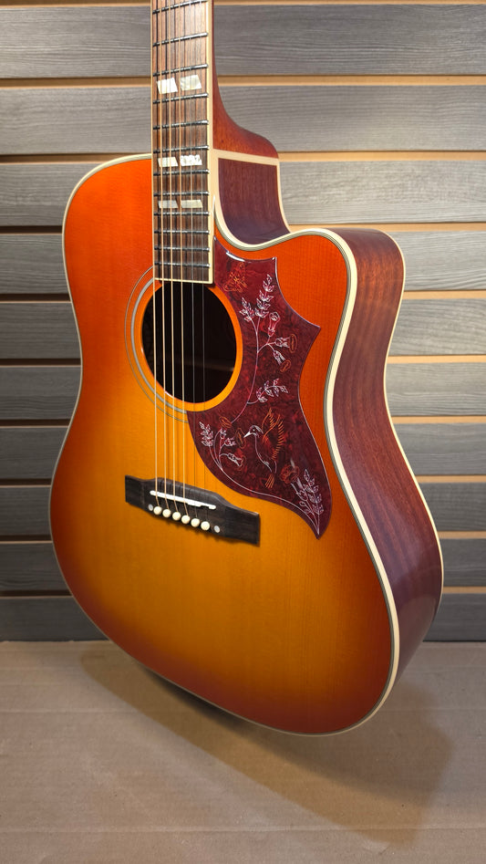 Epiphone Hummingbird Standard EC Cherry Sunburst With Premium Gig Bag