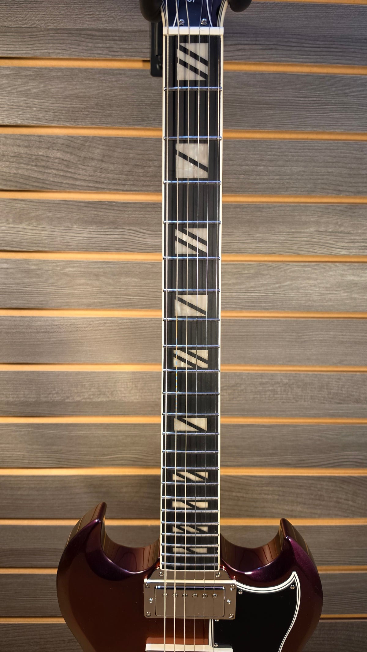Epiphone Futura SG Custom Electric Guitar In Midnight Ember Shift