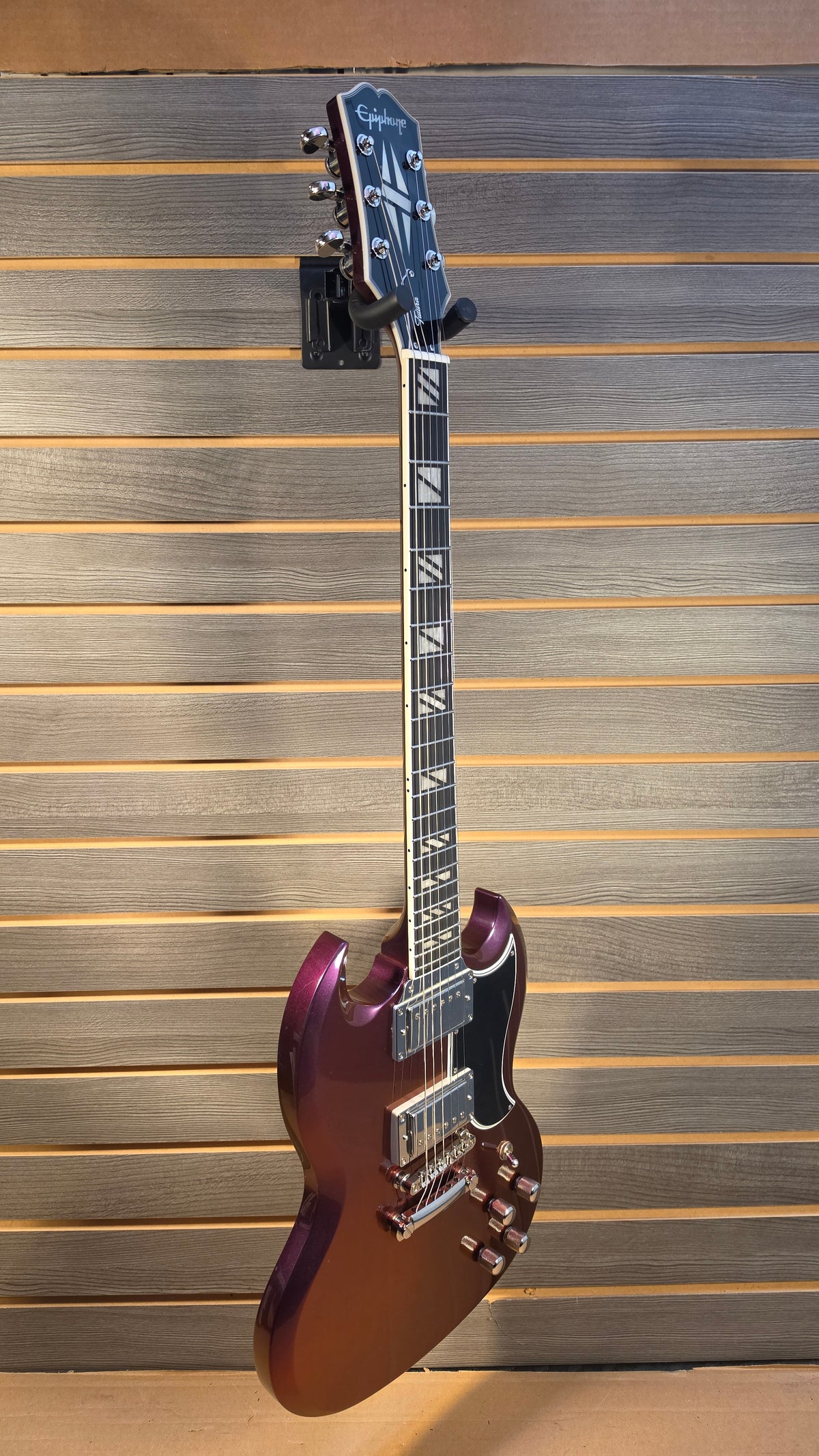Epiphone Futura SG Custom Electric Guitar In Midnight Ember Shift